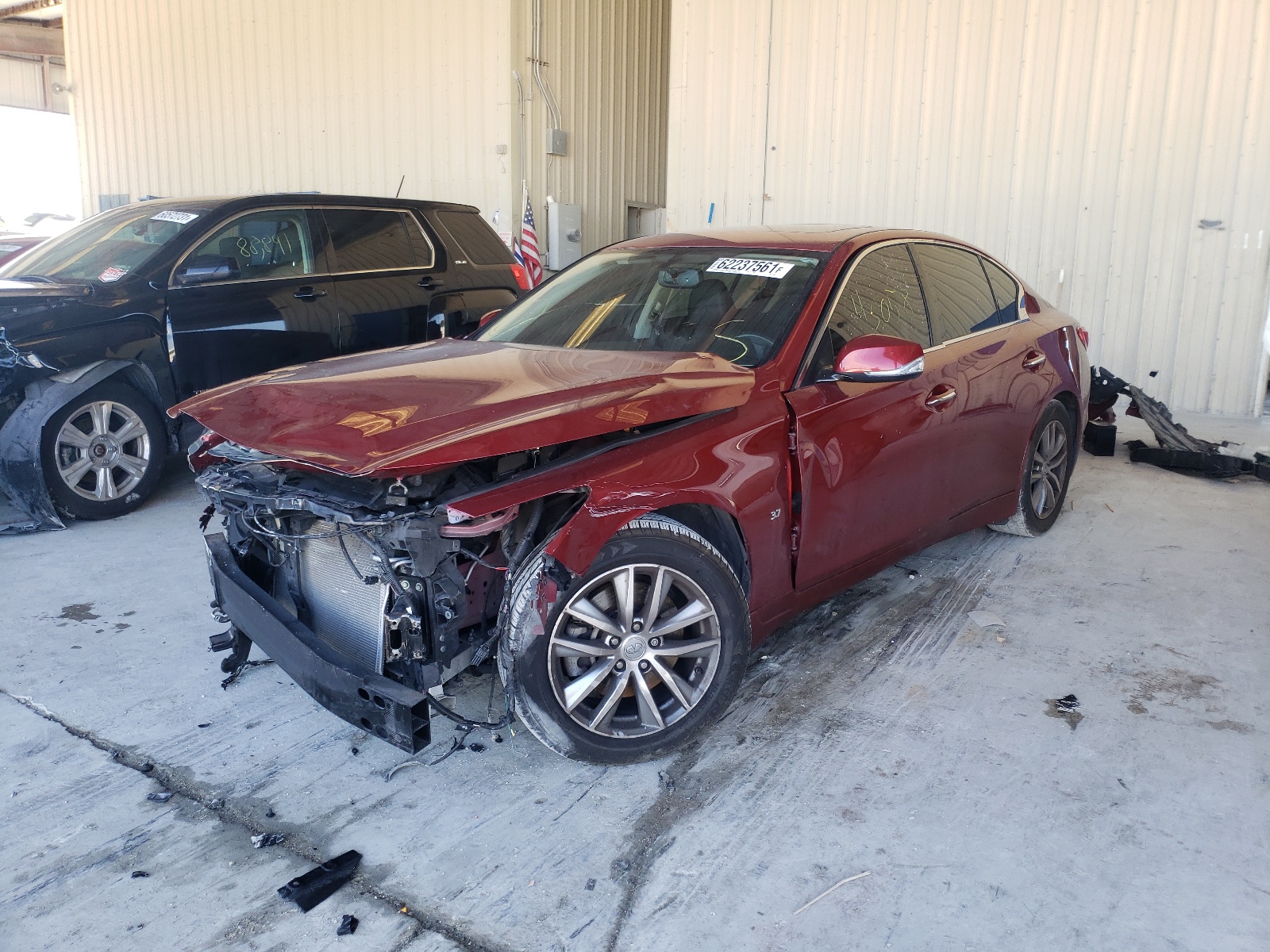 Photo 2 from auction – 2015 INFINITI Q50 BASE with VIN JN1BV7AP0FM353521