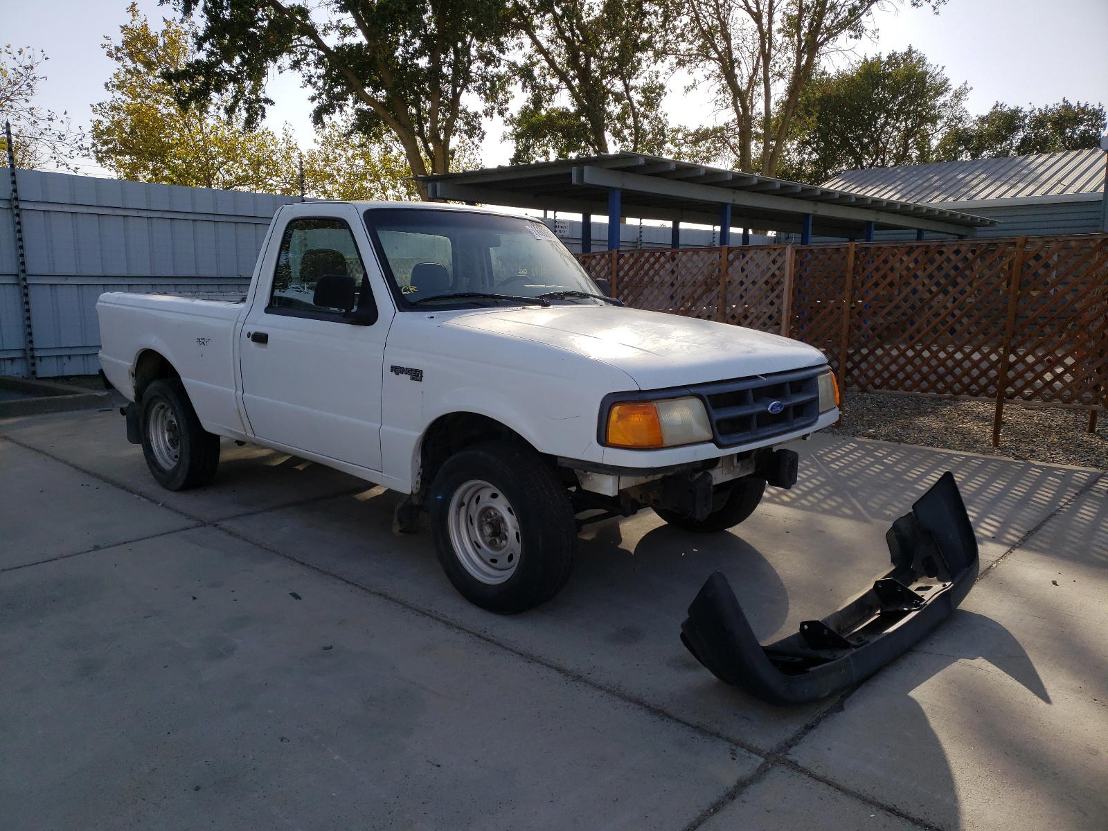 FORD RANGER 1994 with VIN 1FTCR10A7RUD02487 - Photo from auction