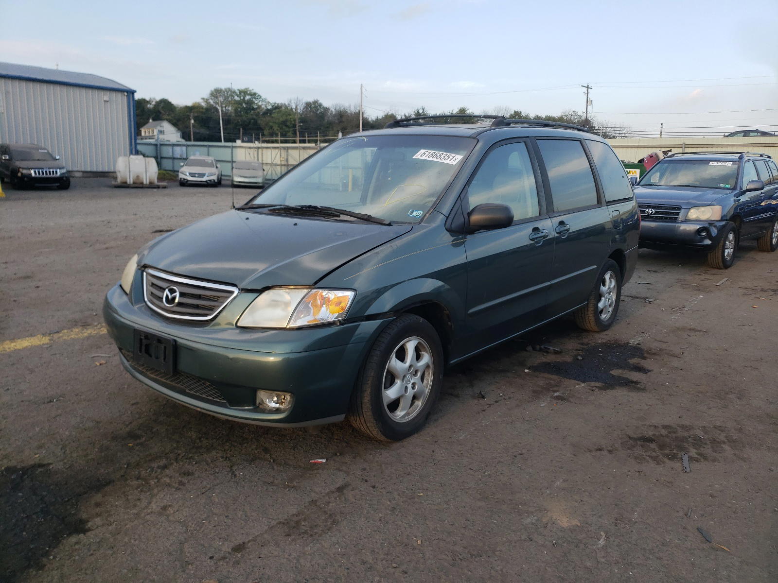 Photo 2 from auction – 2000 MAZDA MPV with VIN JM3LW28G9Y0158719