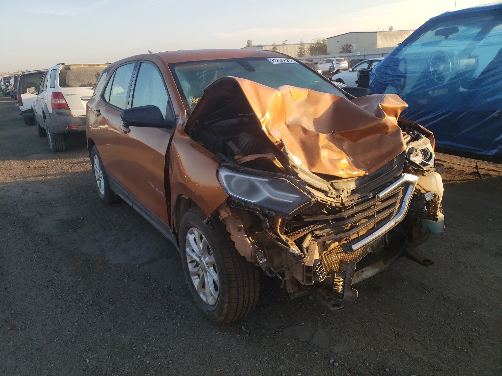 Photo 1 from auction – 2018 CHEVROLET EQUINOX LS with VIN 2GNAXHEV2J6304045