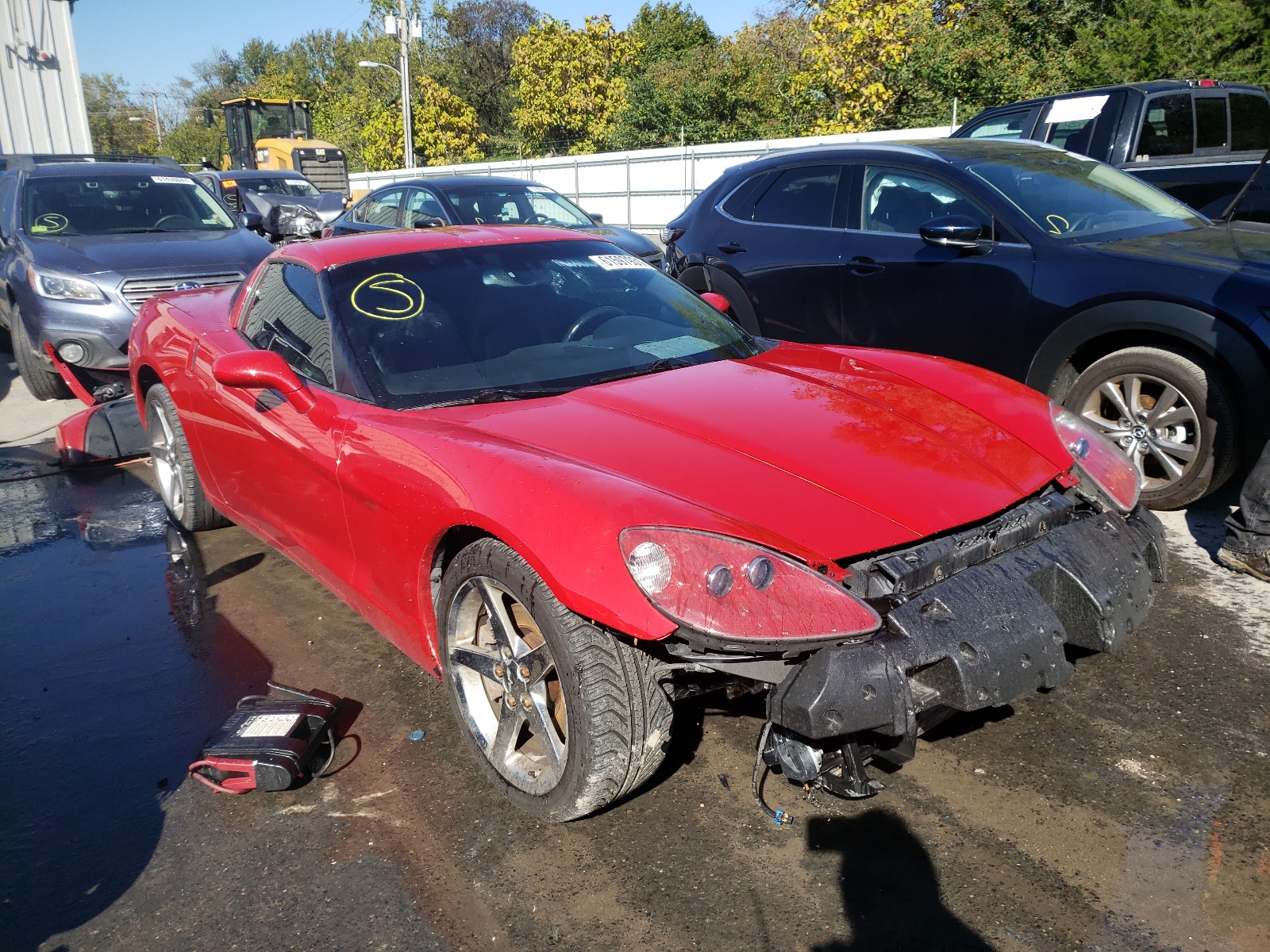 Photo 1 from auction – 2005 CHEVROLET CORVETTE with VIN 1G1YY24U755100524