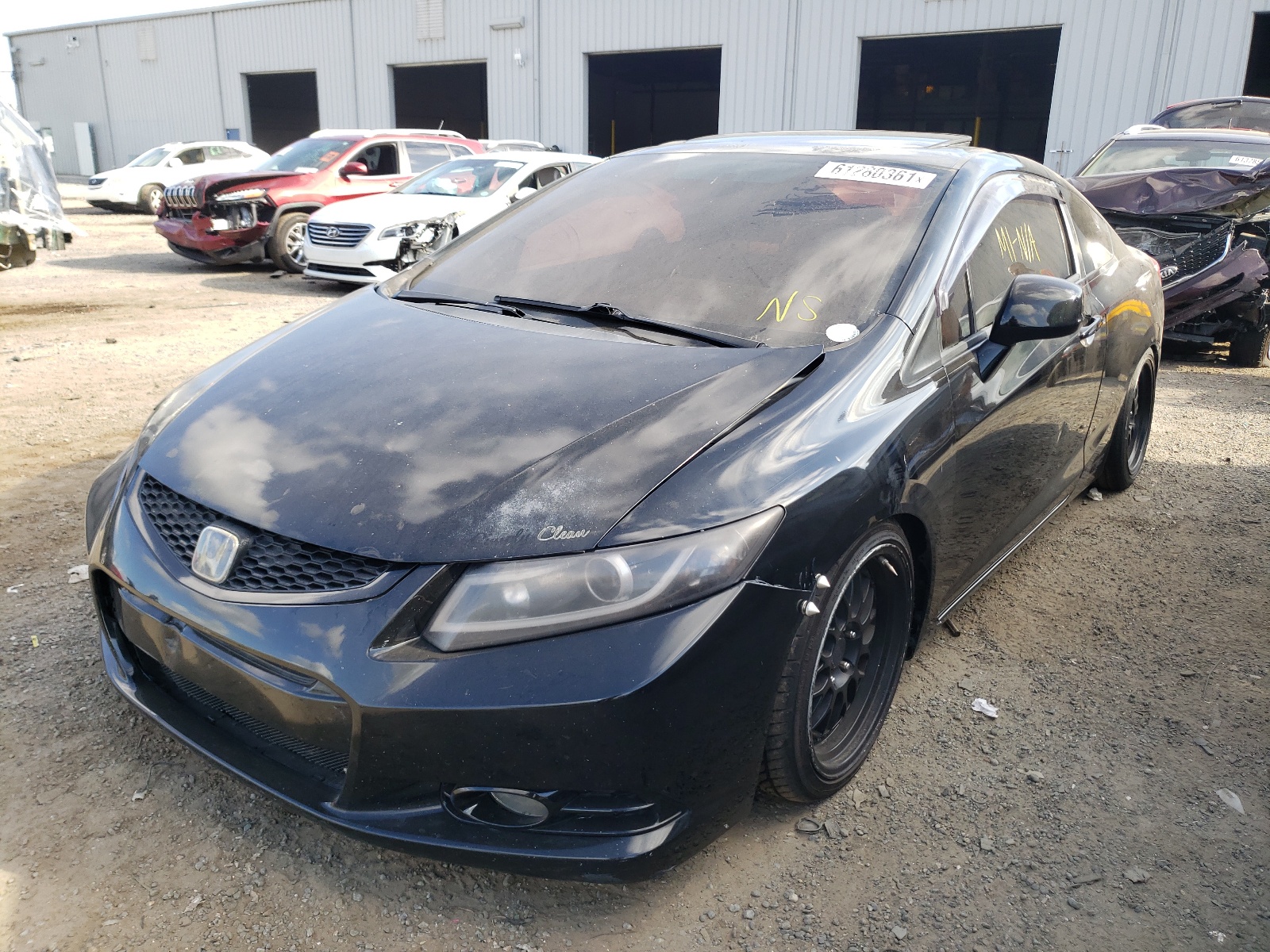 Photo 2 from auction – 2013 HONDA CIVIC SI with VIN 2HGFG4A52DH701780