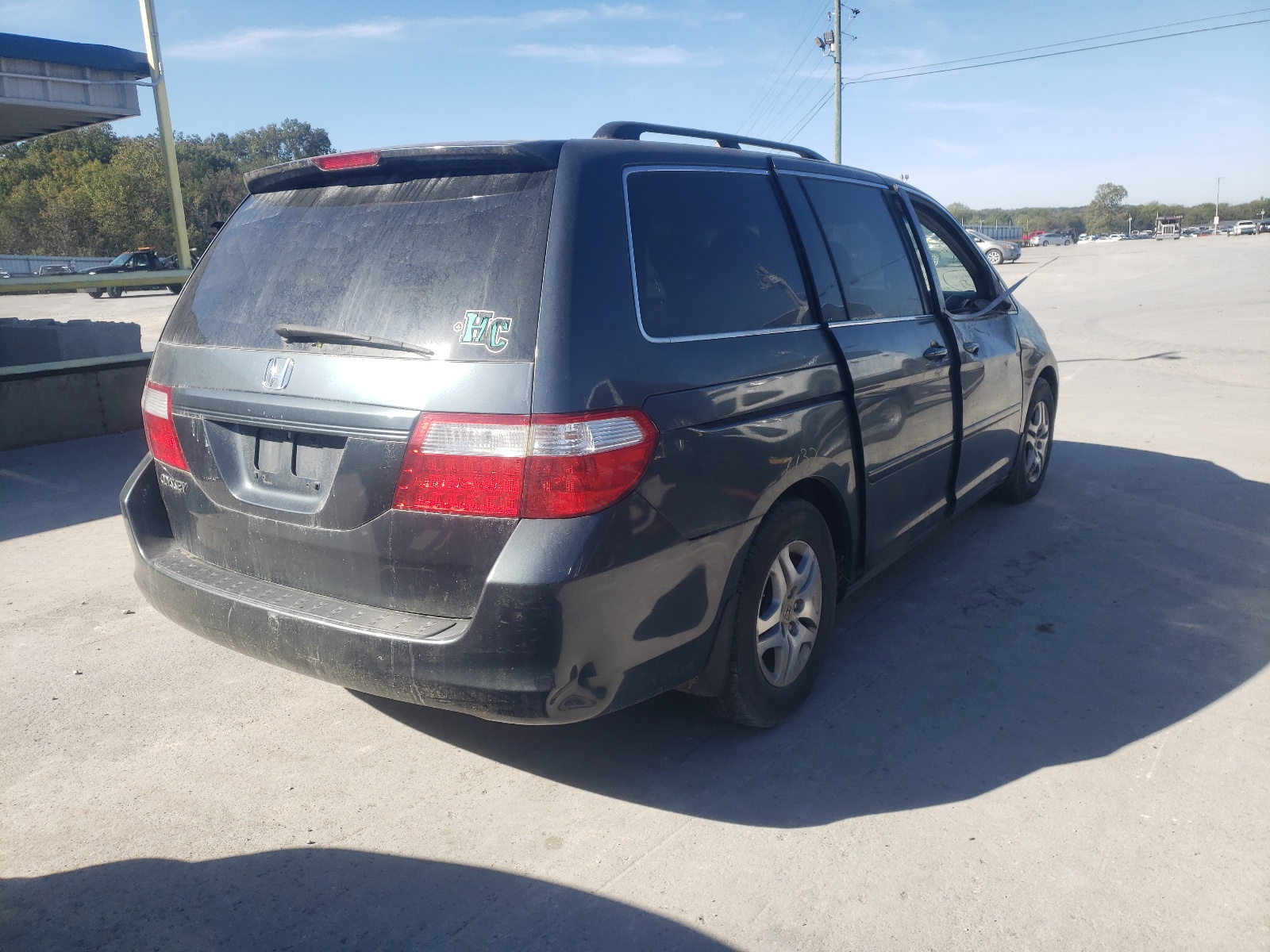 Photo 4 from auction – 2006 HONDA ODYSSEY EX with VIN 5FNRL38776B427283