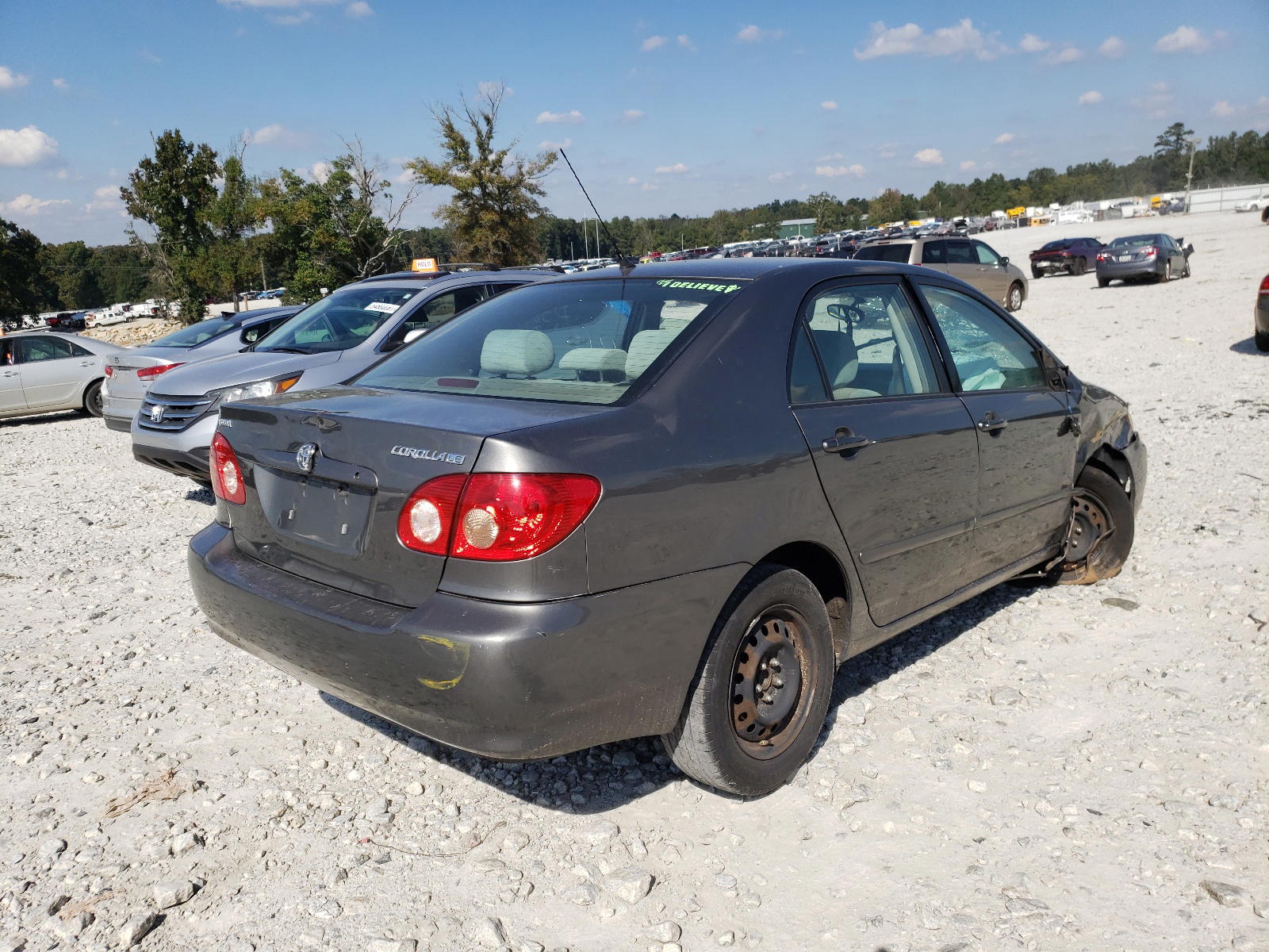 Photo 4 from auction – 2008 TOYOTA COROLLA CE with VIN 2T1BR32E78C908648