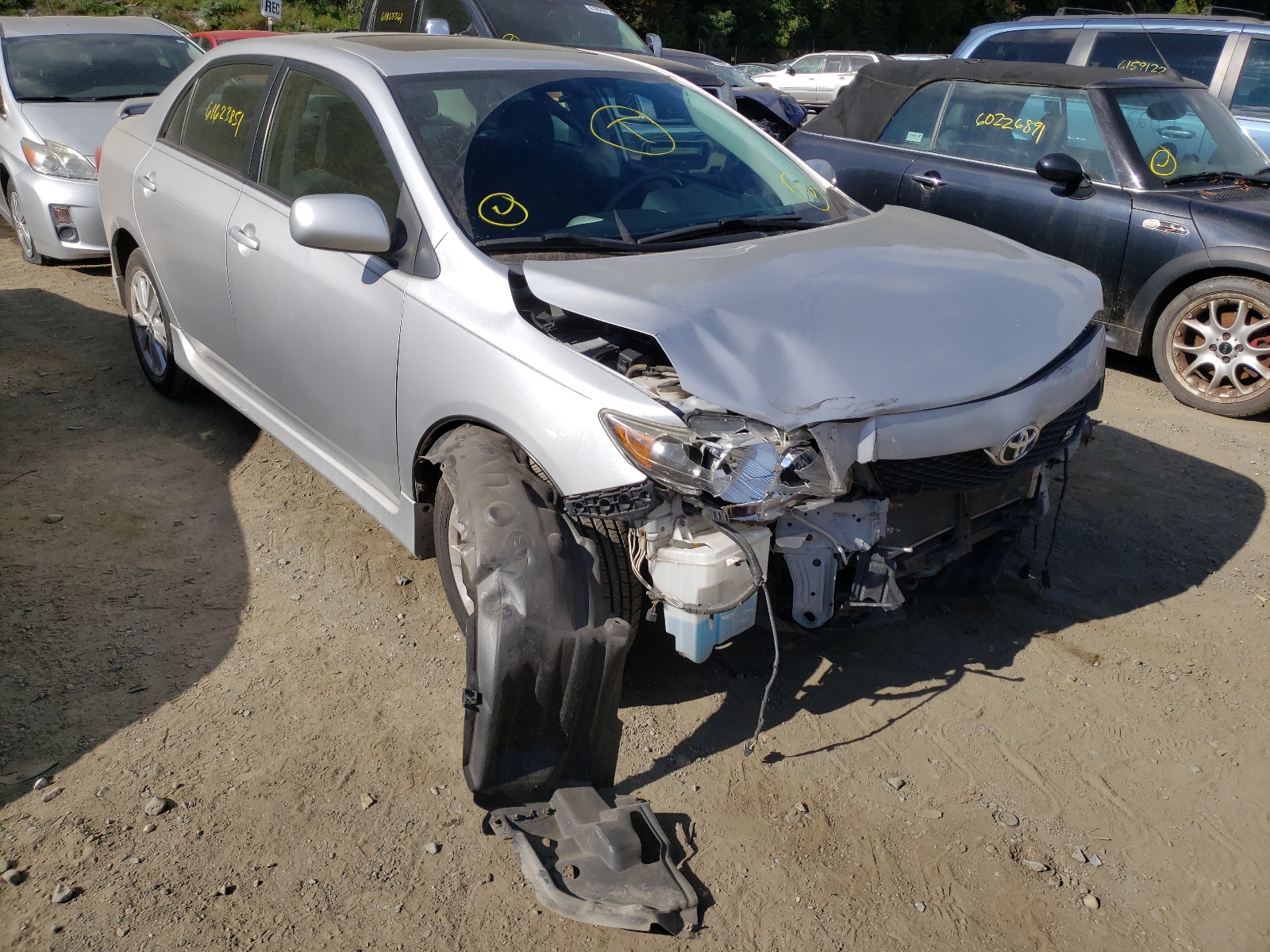 Zdjęcie 1 z aukcji – 2009 TOYOTA COROLLA BA z VIN 2T1BU40E99C103727