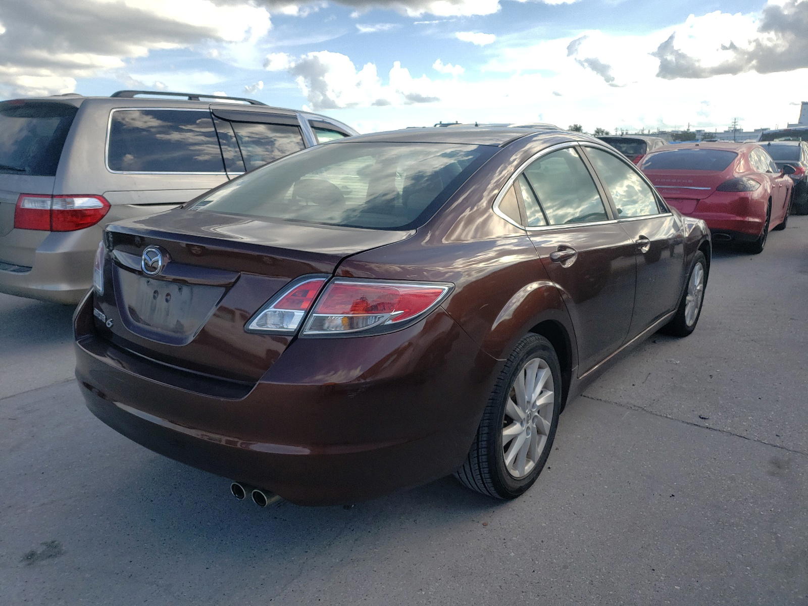 Photo 4 from auction – 2011 MAZDA 6 I with VIN 1YVHZ8CH3B5M30064