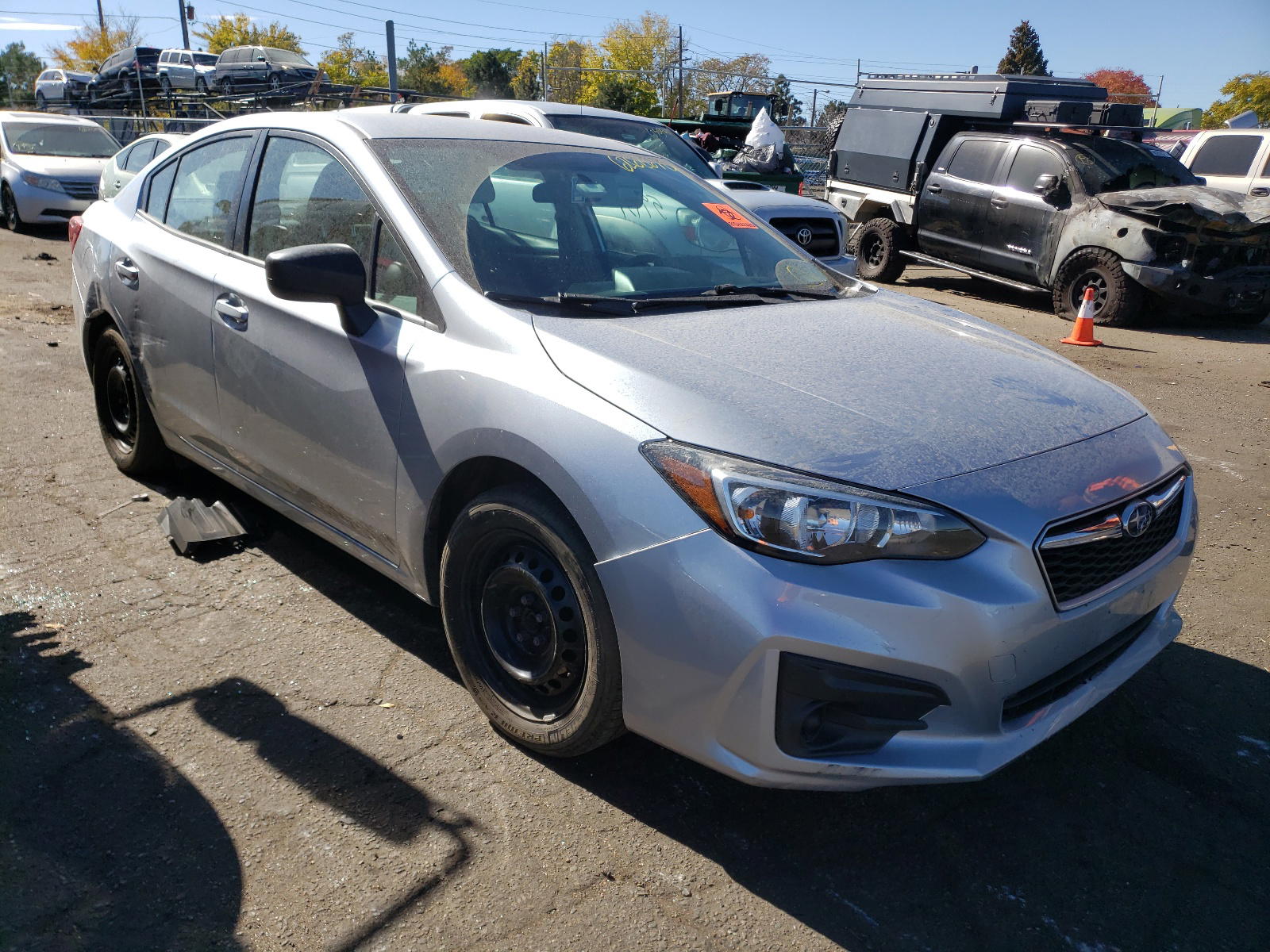SUBARU IMPREZA 2017 with VIN 4S3GKAA60H3621282 - Photo from auction