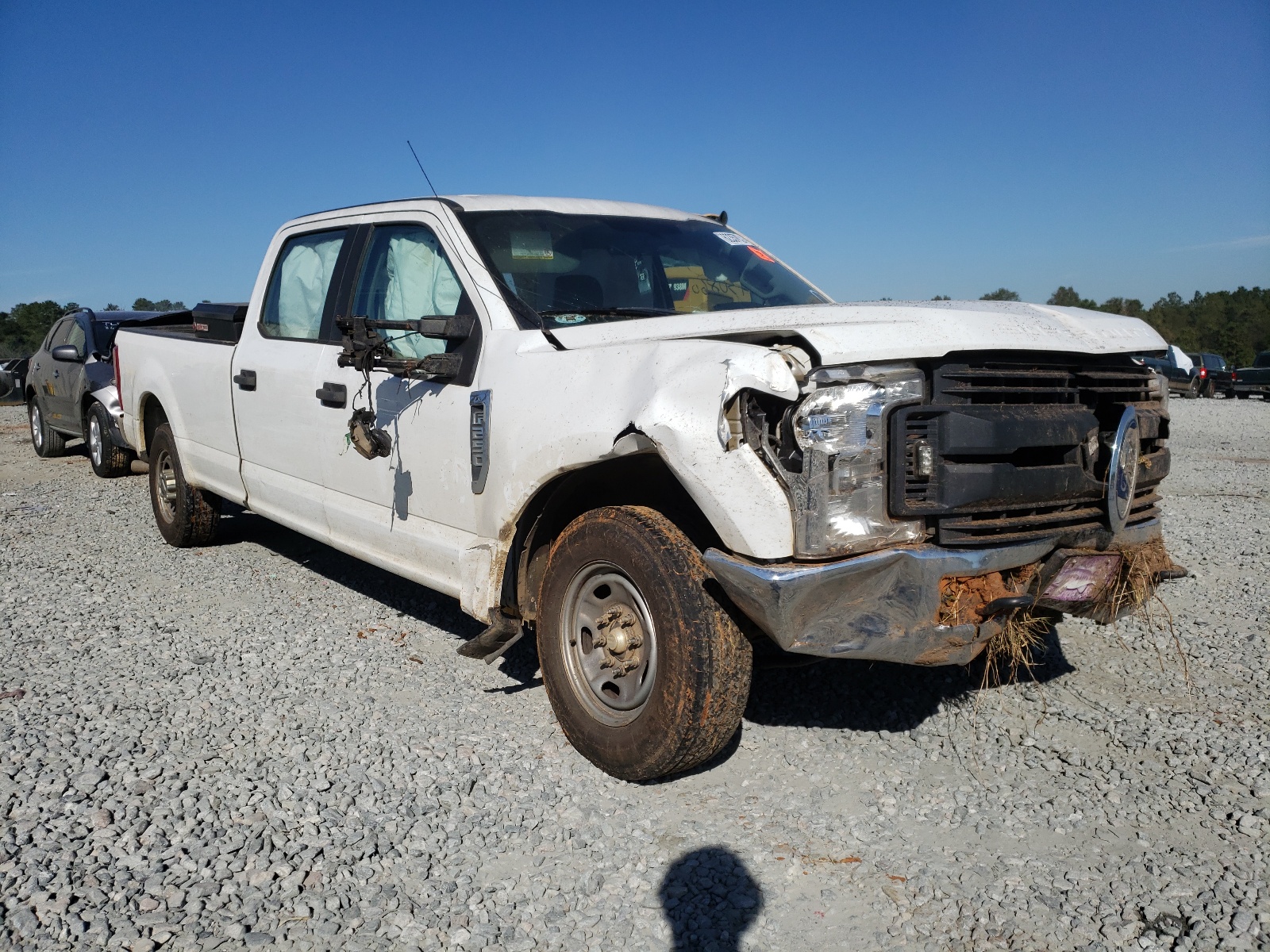 FORD F250 SUPER 2019 with VIN 1FT7W2A65KEC27654 - Photo from auction