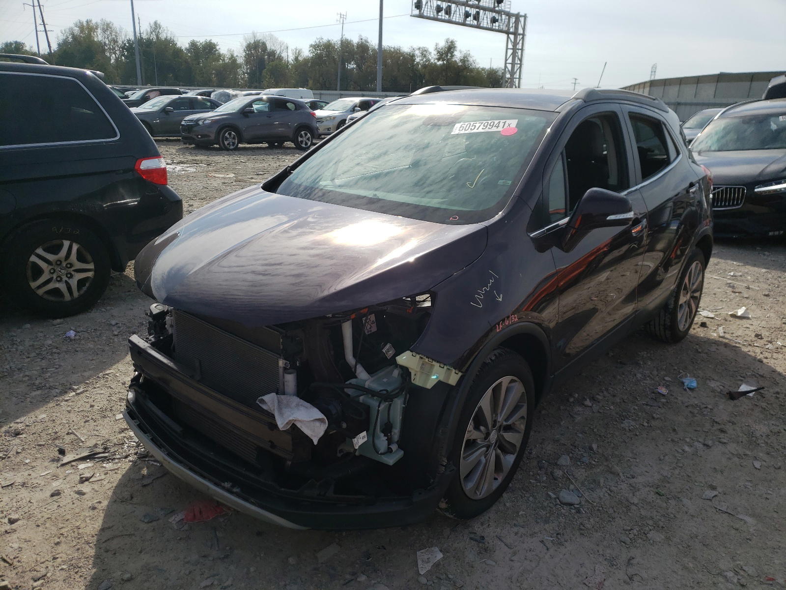 Photo 2 from auction – 2017 BUICK ENCORE PRE with VIN KL4CJASB1HB198242