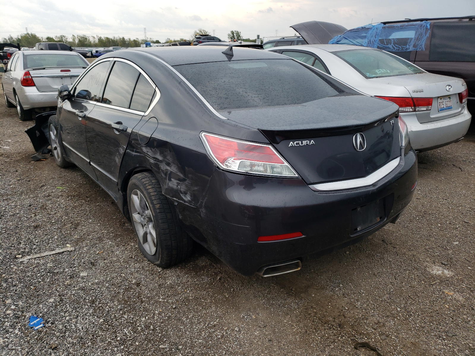 Photo 3 from auction – 2012 ACURA TL with VIN 19UUA8F57CA018057