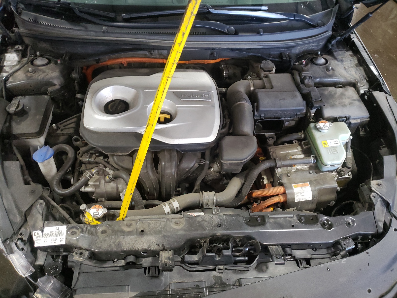 Photo 7 from auction – 2017 HYUNDAI SONATA HYB with VIN KMHE24L33HA064192
