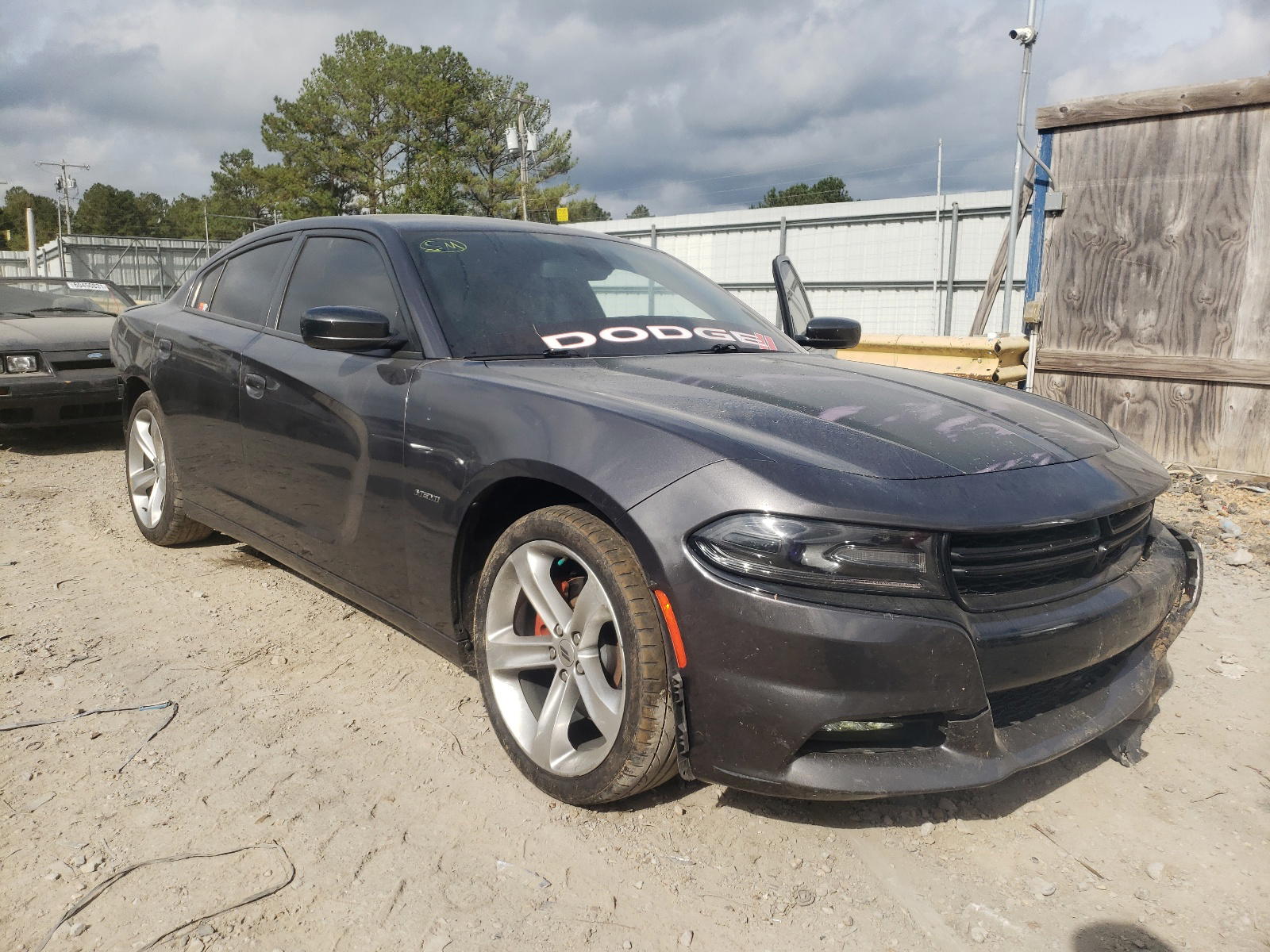 DODGE CHARGER R/ 2018 with VIN 2C3CDXCT8JH225378 - Photo from auction