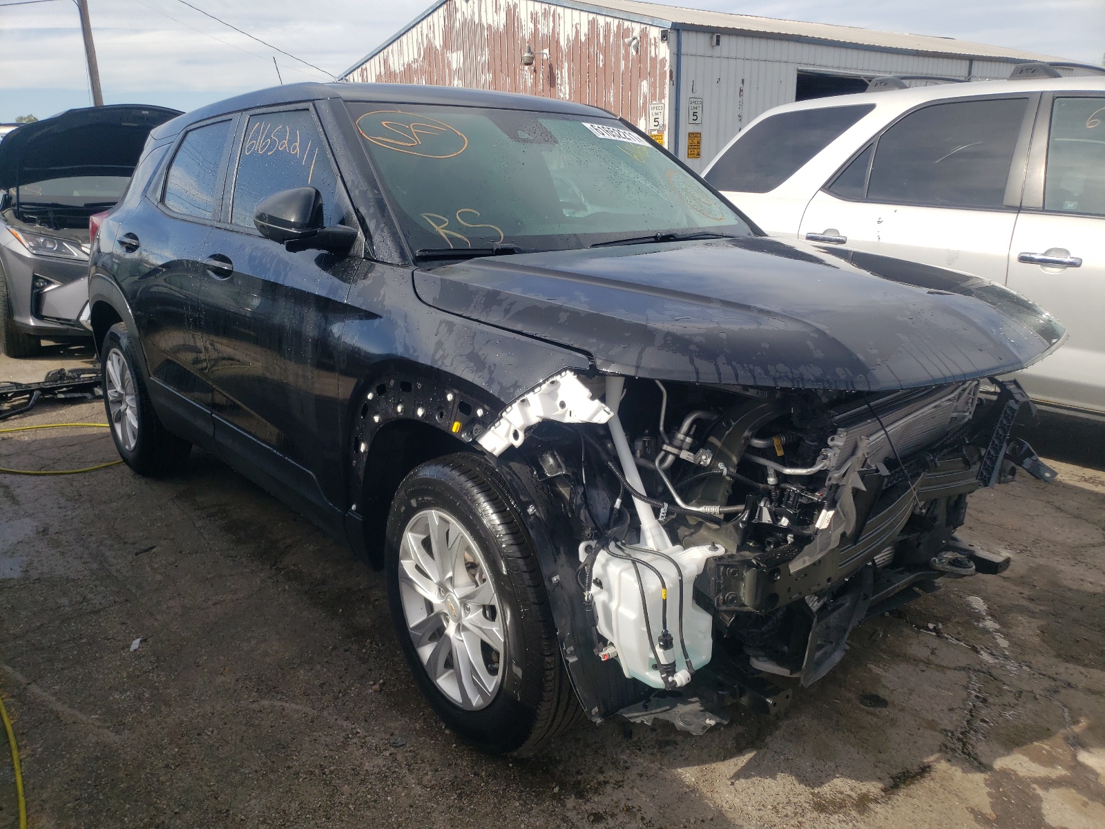CHEVROLET TRAILBLAZE 2021 with VIN KL79MMS21MB058448 - Photo from auction