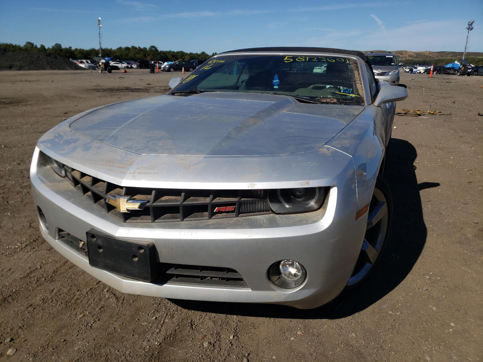 Photo 9 from auction – 2012 CHEVROLET CAMARO LT with VIN 2G1FC3D36C9111338