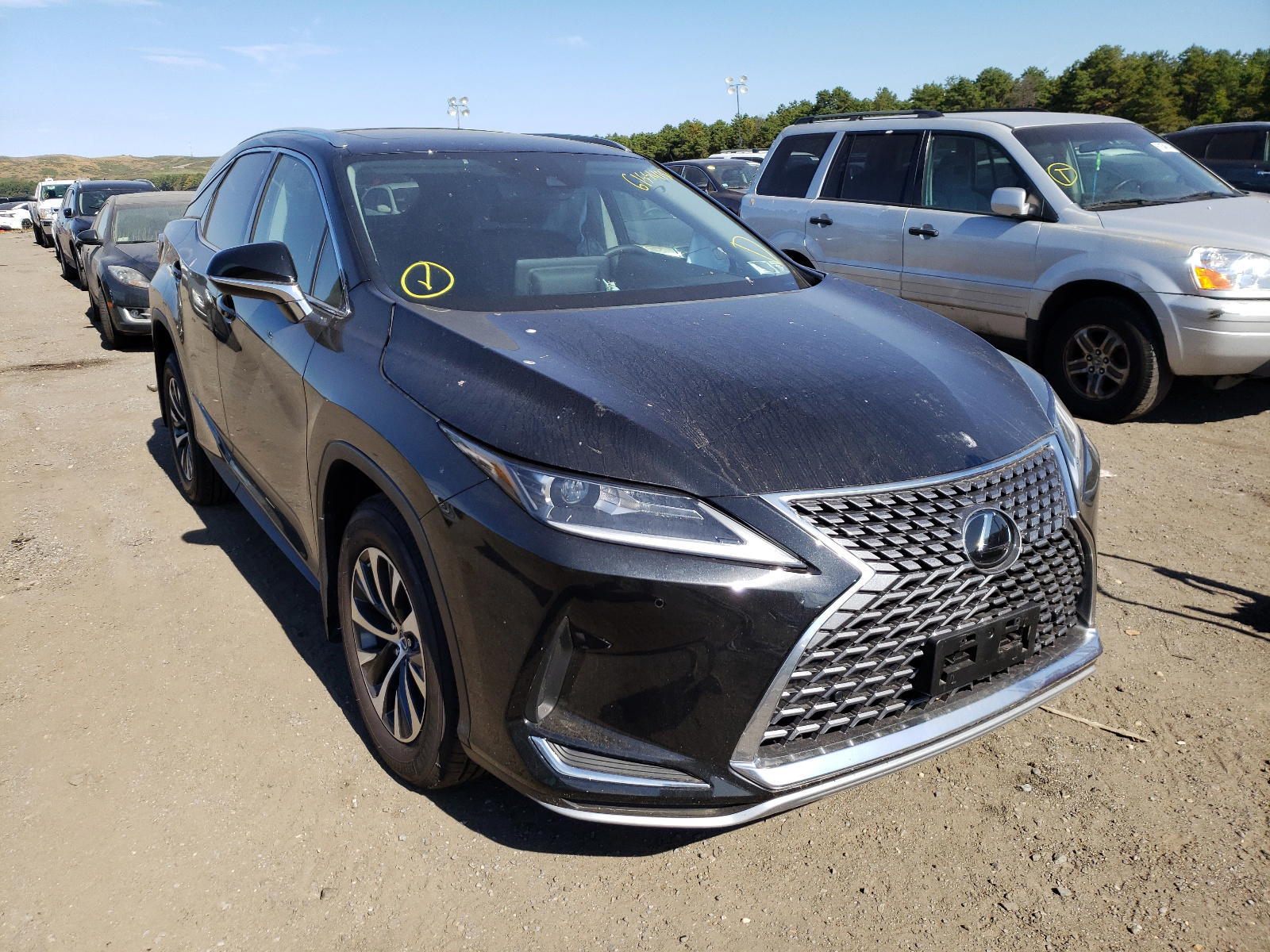 LEXUS RX 350 2021 with VIN 2T2HZMDA3MC301291 - Photo from auction