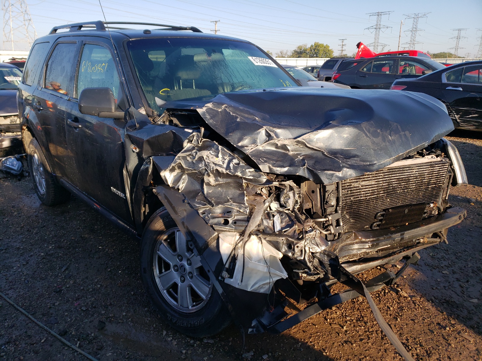 Photo 1 from auction – 2008 MERCURY MARINER with VIN 4M2CU81198KJ40341