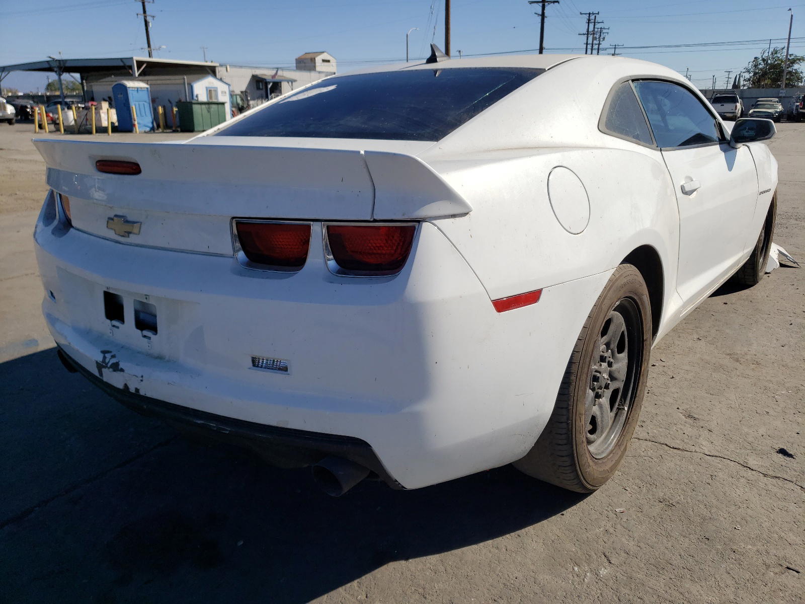 Photo 4 from auction – 2013 CHEVROLET CAMARO LS with VIN 2G1FA1E33D9193295