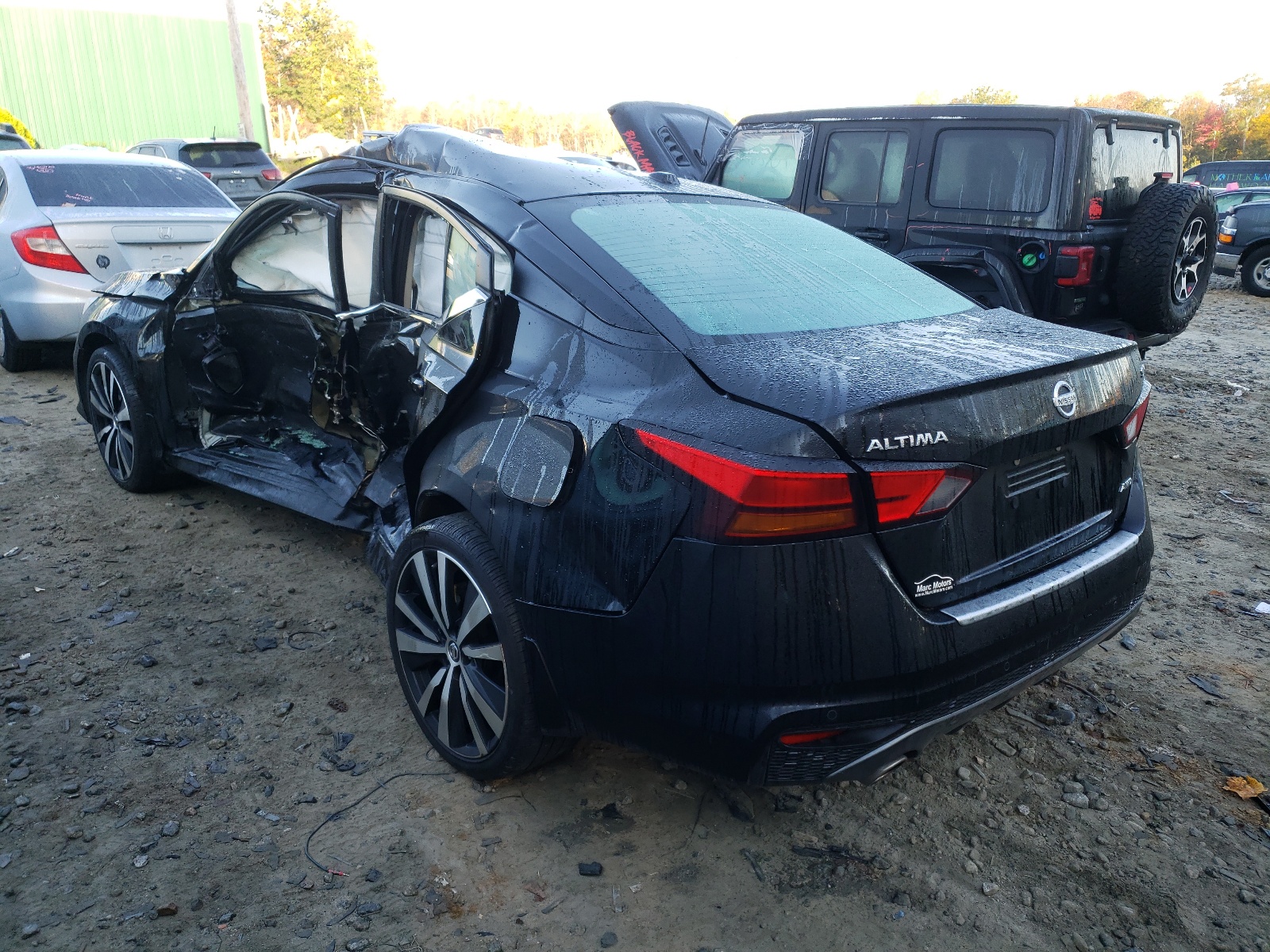 Photo 3 from auction – 2021 NISSAN ALTIMA SR with VIN 1N4BL4CW6MN300860