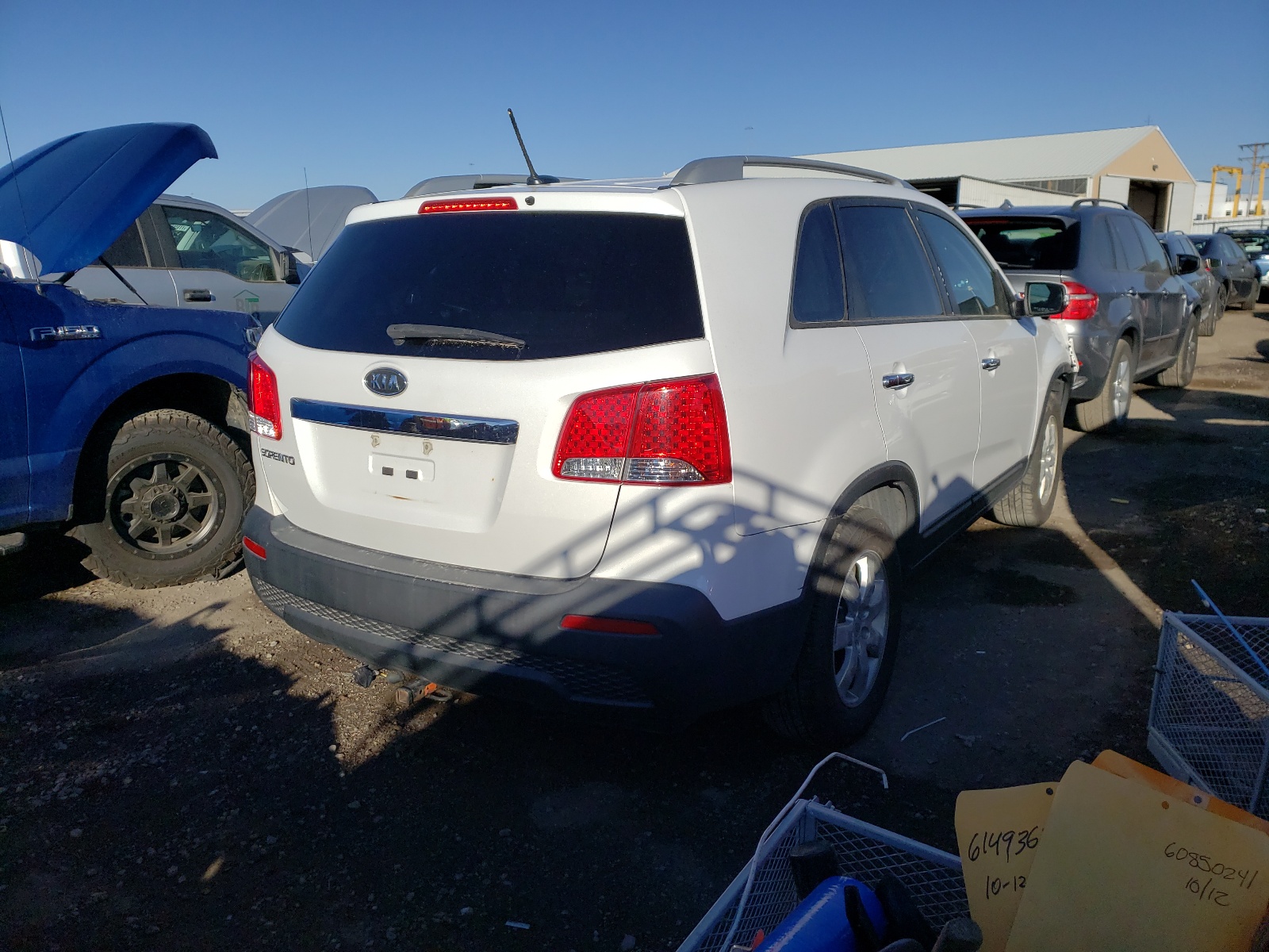 Photo 4 from auction – 2011 KIA SORENTO BA with VIN 5XYKT4A28BG146649