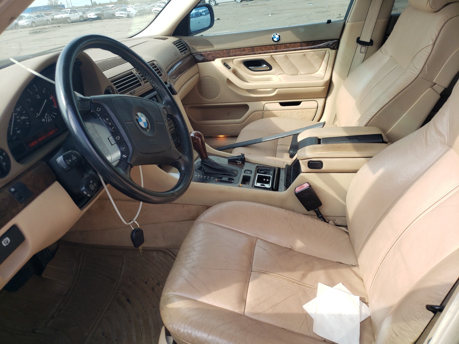 Photo 5 from auction – 1998 BMW 740 IL with VIN WBAGJ8326WDM14597