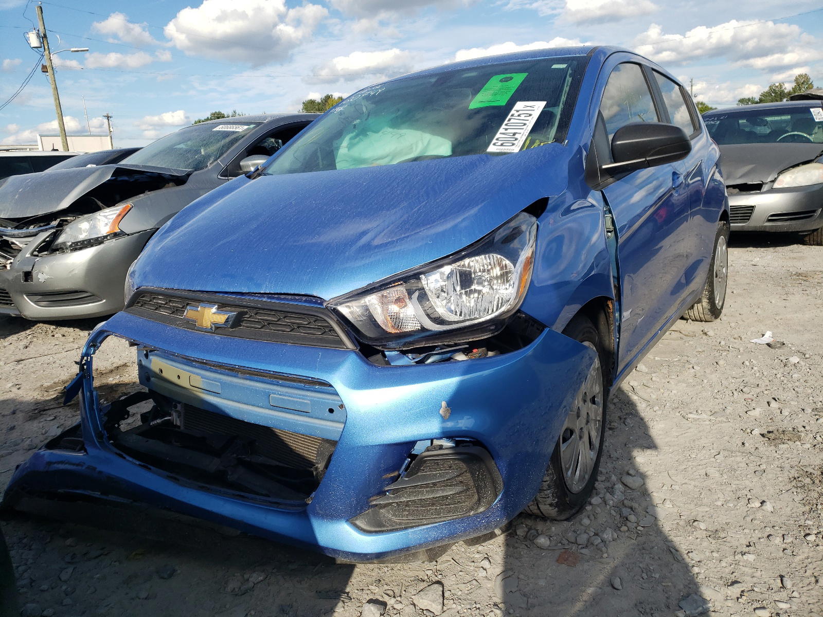 Photo 2 from auction – 2017 CHEVROLET SPARK LS with VIN KL8CB6SA1HC832269