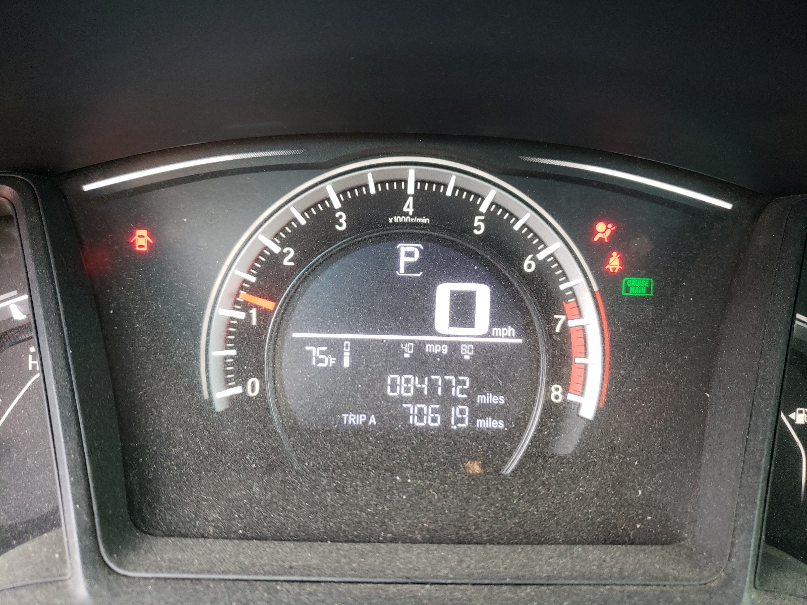 Photo 8 from auction – 2016 HONDA CIVIC LX with VIN 2HGFC2F55GH525059