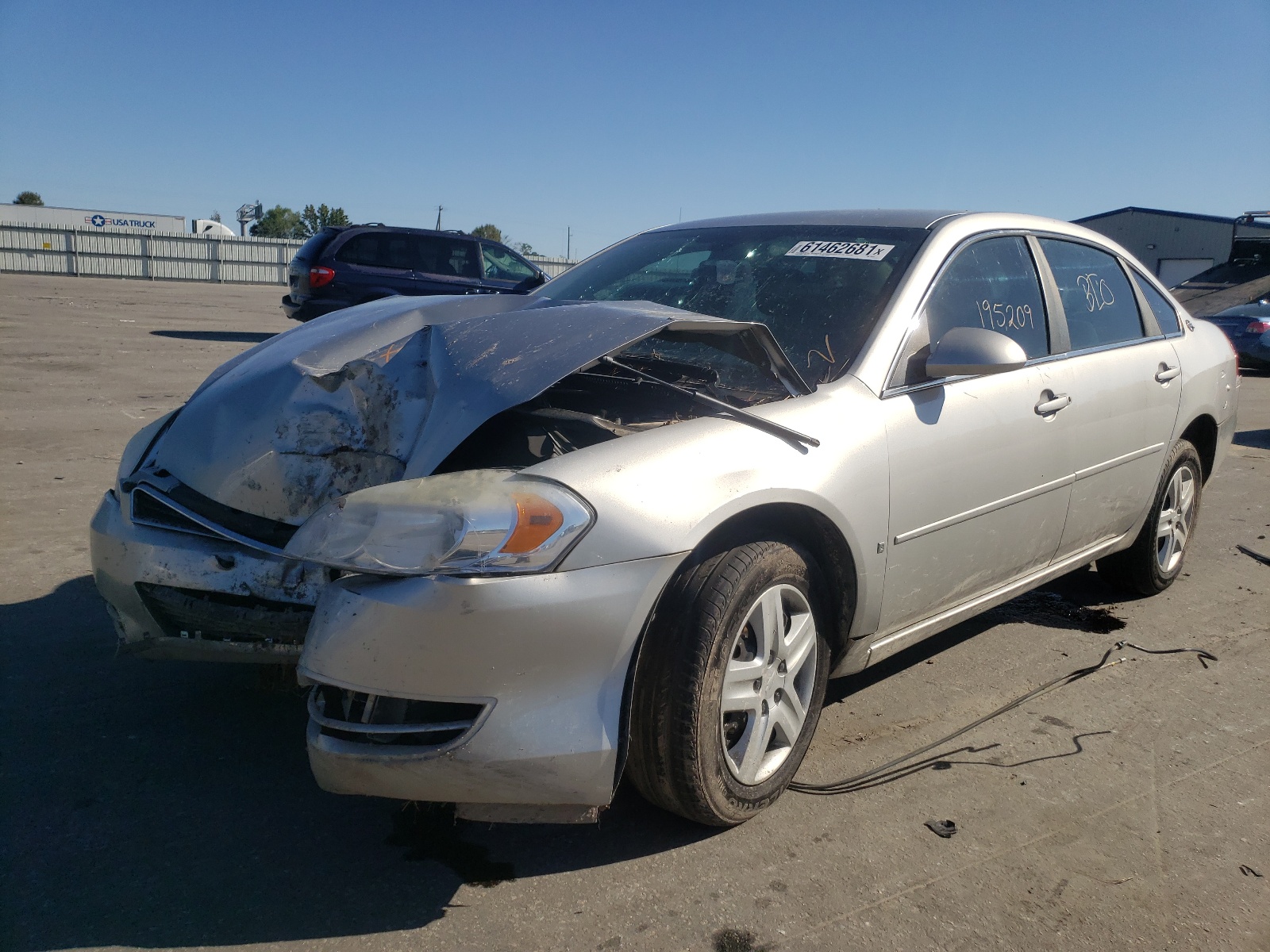 Photo 2 from auction – 2008 CHEVROLET IMPALA LS with VIN 2G1WB55K581276727