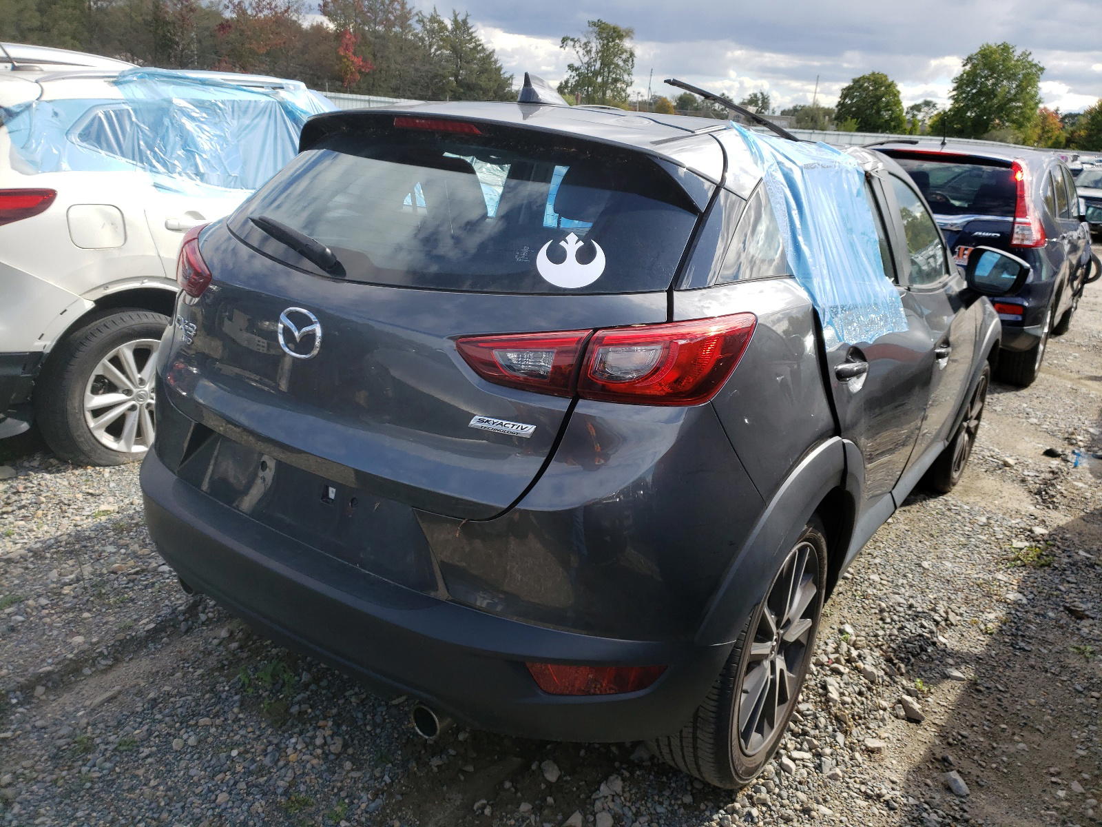 Photo 4 from auction – 2018 MAZDA CX-3 TOURI with VIN JM1DKFC73J0311527