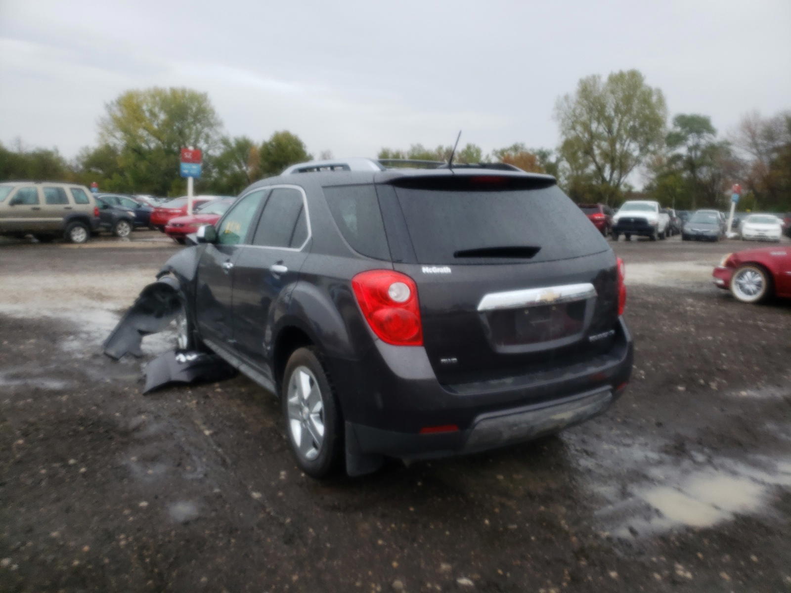 Photo 3 from auction – 2014 CHEVROLET EQUINOX LT with VIN 2GNFLHEK2E6125968