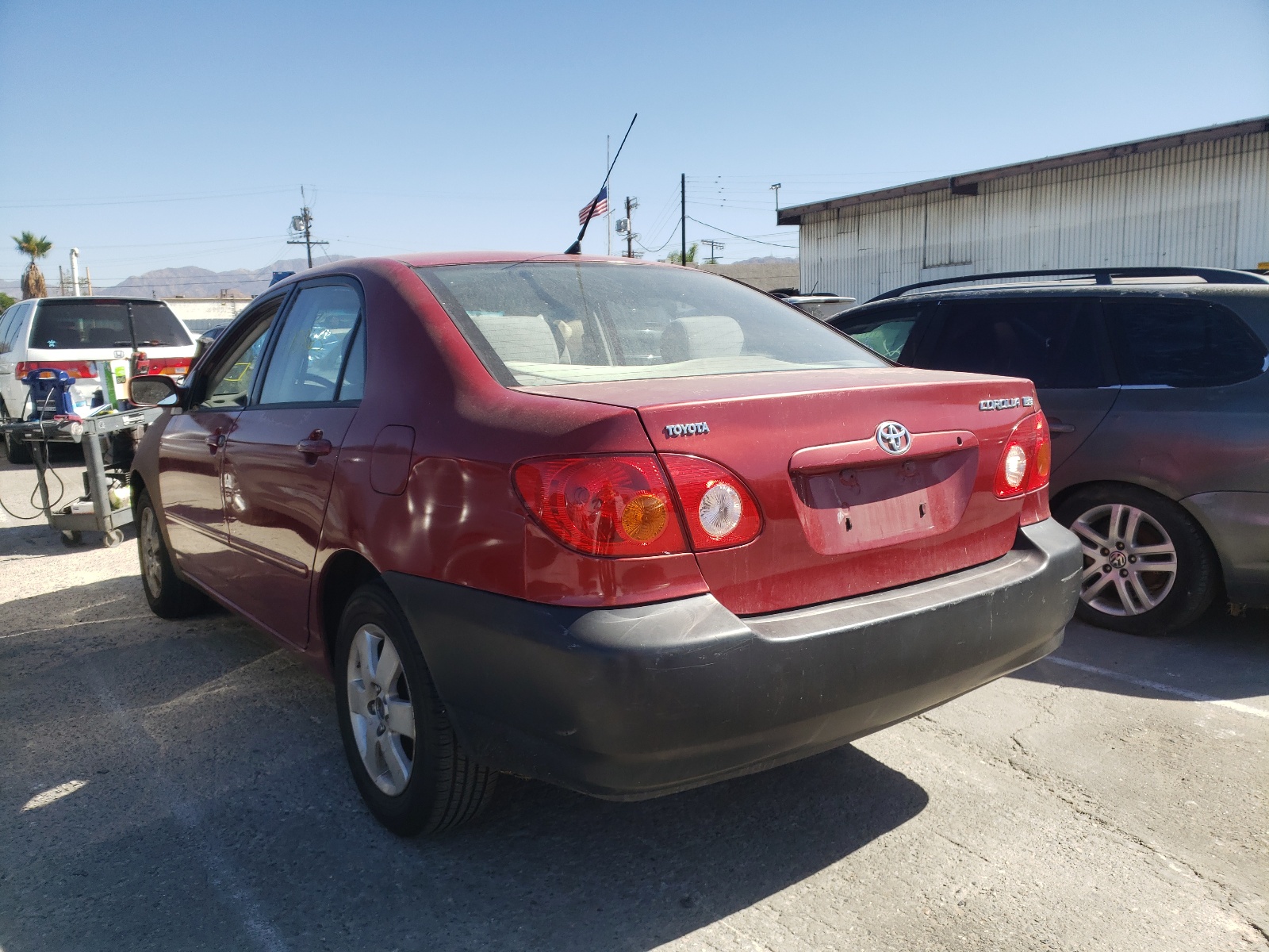 Photo 3 from auction – 2003 TOYOTA COROLLA CE with VIN 1NXBR32E63Z049298
