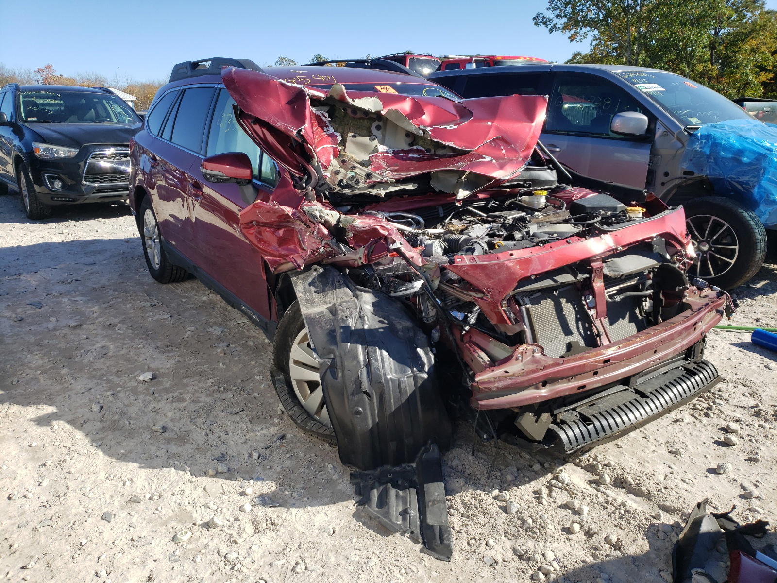 SUBARU OUTBACK 2. 2019 with VIN 4S4BSAFC2K3284383 - Photo from auction