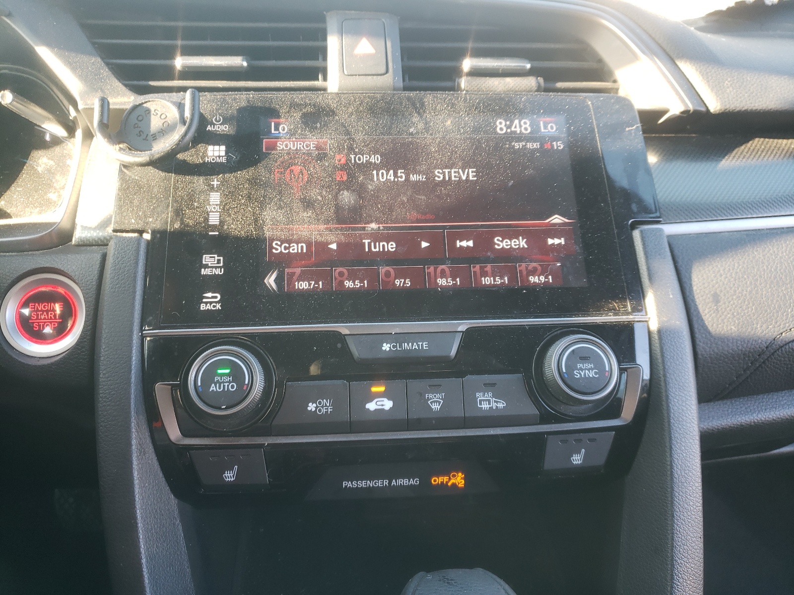 Photo 9 from auction – 2018 HONDA CIVIC EX with VIN SHHFK7H54JU227836