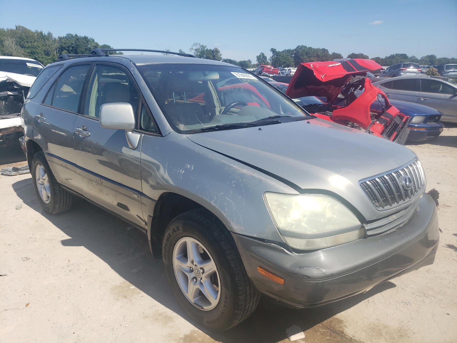 LEXUS RX 300 2003 with VIN JTJGF10U630150492 - Photo from auction
