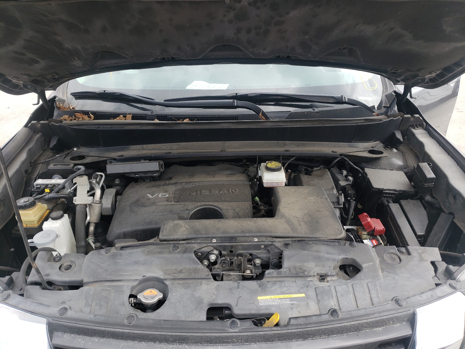 Photo 7 from auction – 2017 NISSAN PATHFINDER with VIN 5N1DR2MN1HC680750