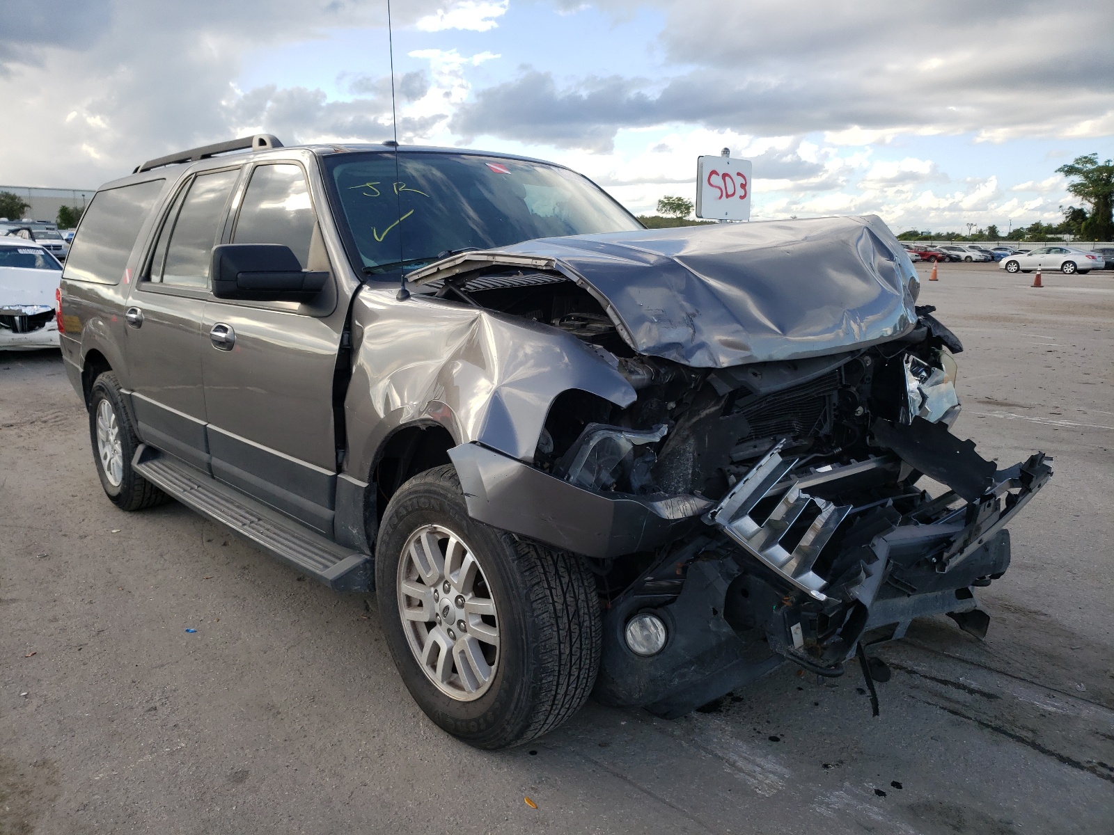 FORD EXPEDITION 2012 مع رقم تعريف المركبة 1FMJK1G54CEF65067 - صورة من المزاد
