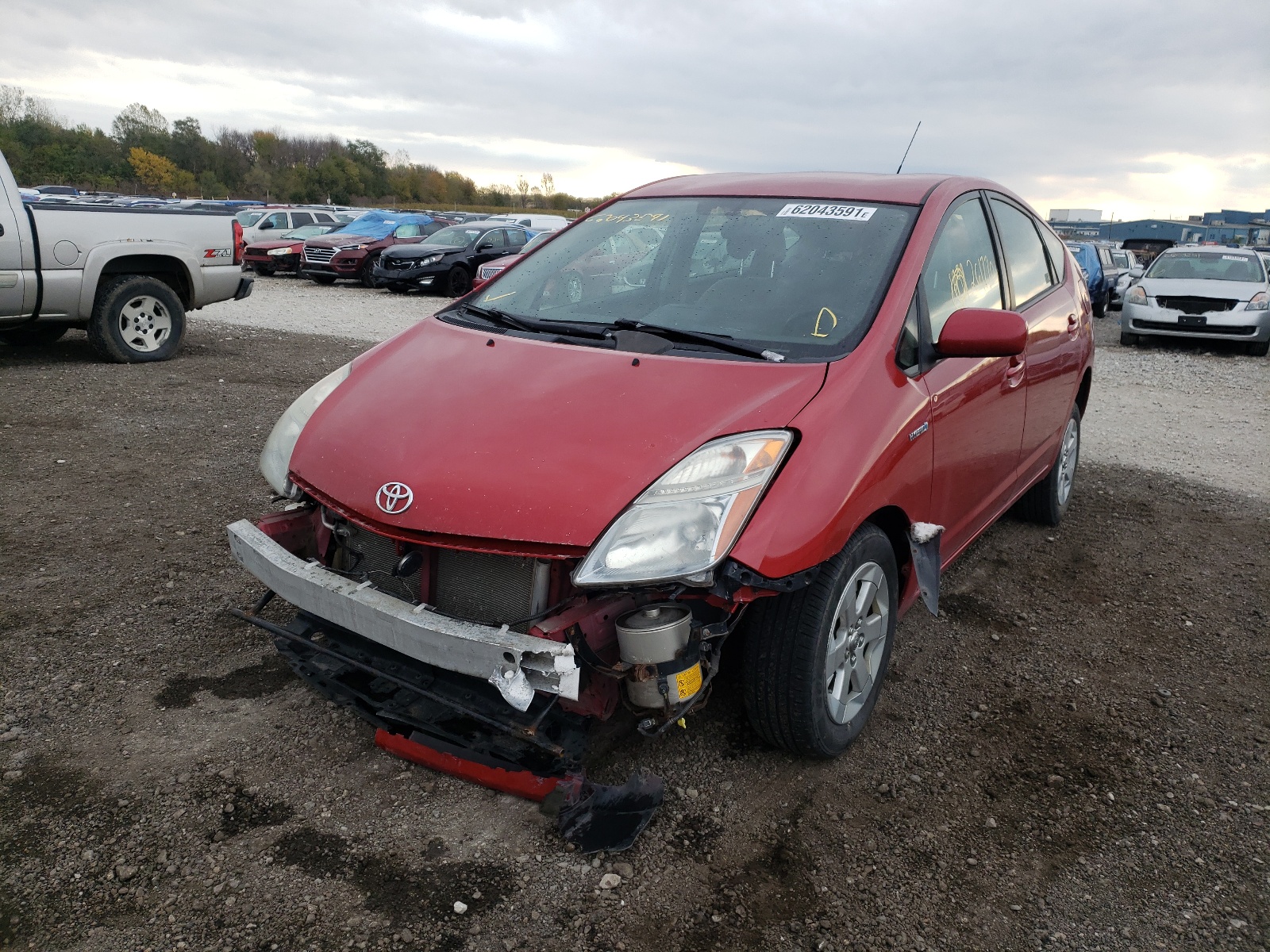 Photo 2 from auction – 2008 TOYOTA PRIUS with VIN JTDKB20U883447302