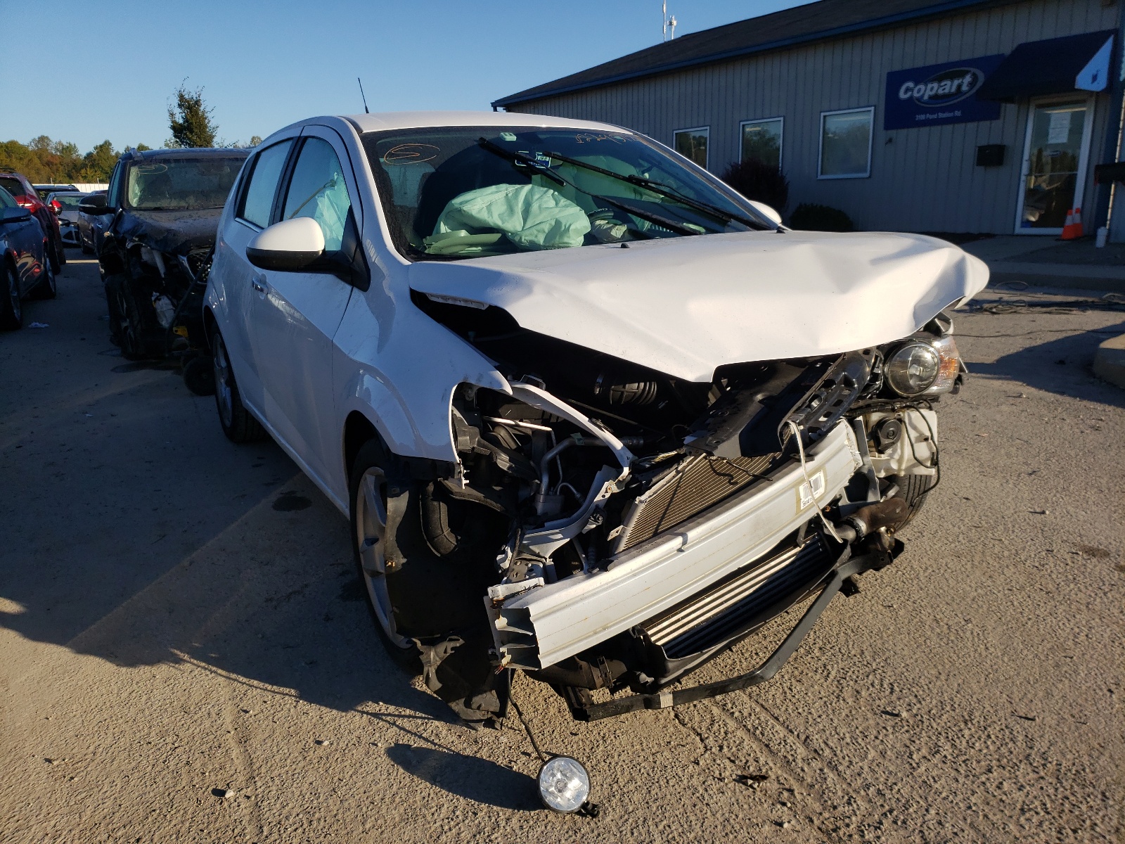 CHEVROLET SONIC LTZ 2014 with VIN 1G1JE6SB5E4202297 - Photo from auction