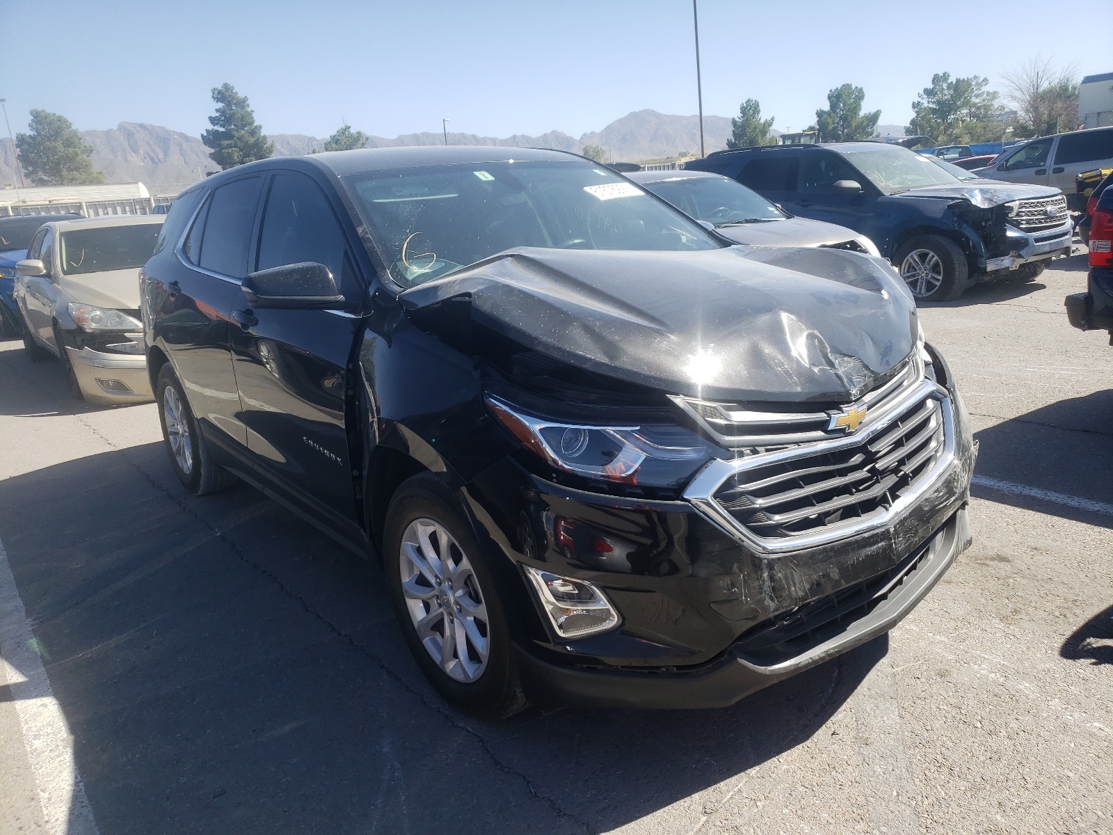 CHEVROLET EQUINOX LT 2019 with VIN 3GNAXKEVXKL370532 - Photo from auction