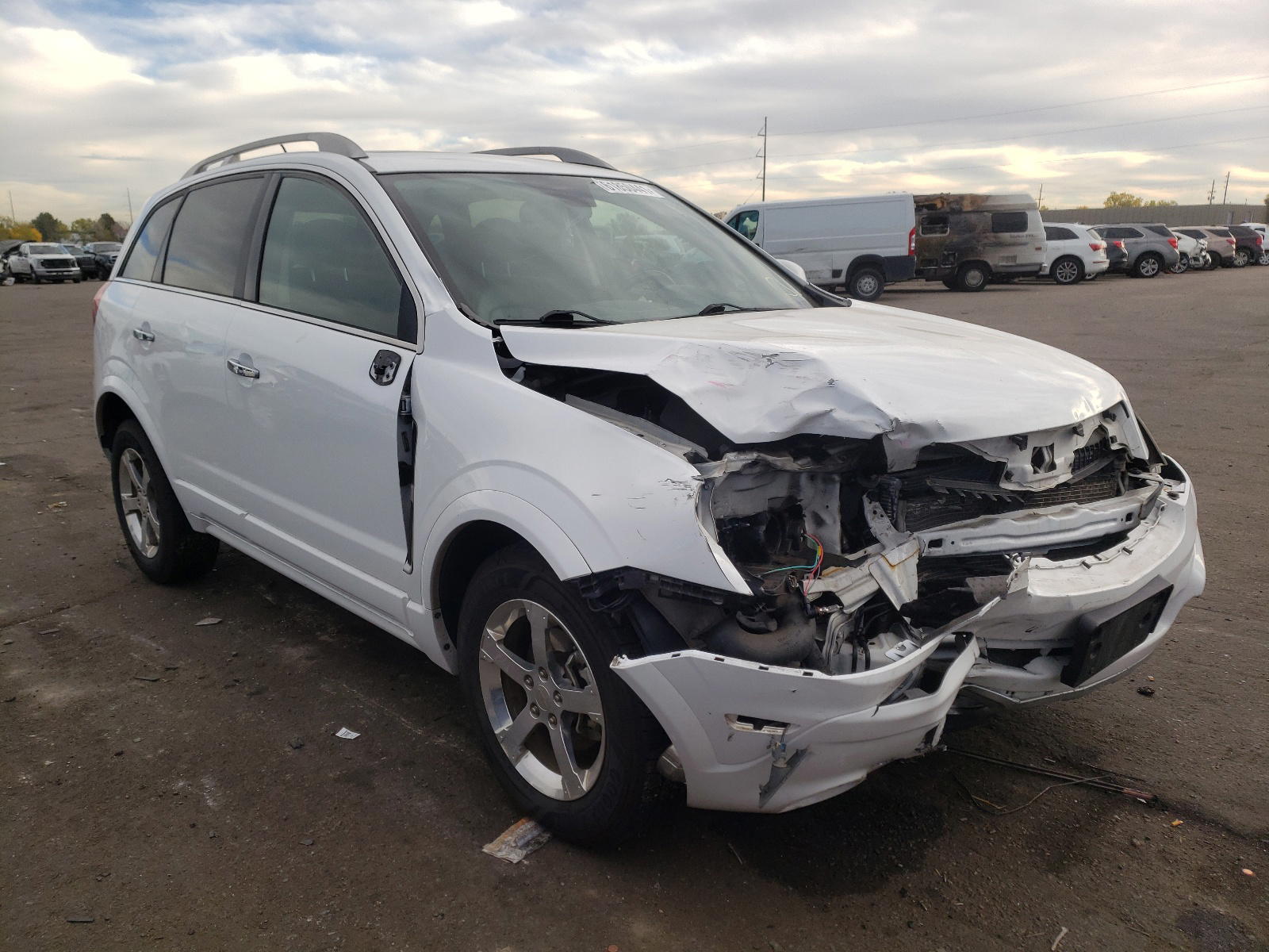 CHEVROLET CAPTIVA LT 2014 with VIN 3GNAL3EKXES549512 - Photo from auction