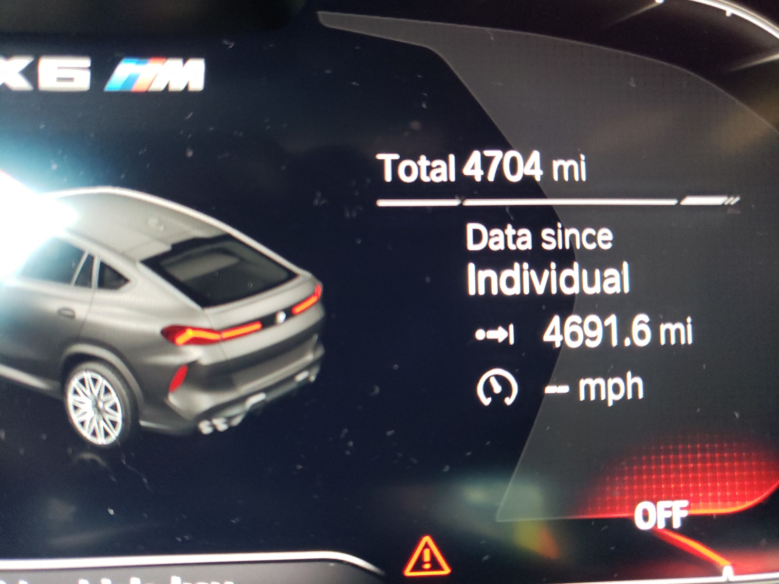 Photo 8 from auction – 2021 BMW X6 M with VIN 5YMCY0C05M9G61004