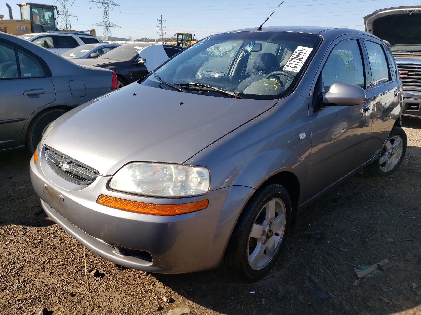 Photo 2 from auction – 2006 CHEVROLET AVEO BASE with VIN KL1TD66696B667007