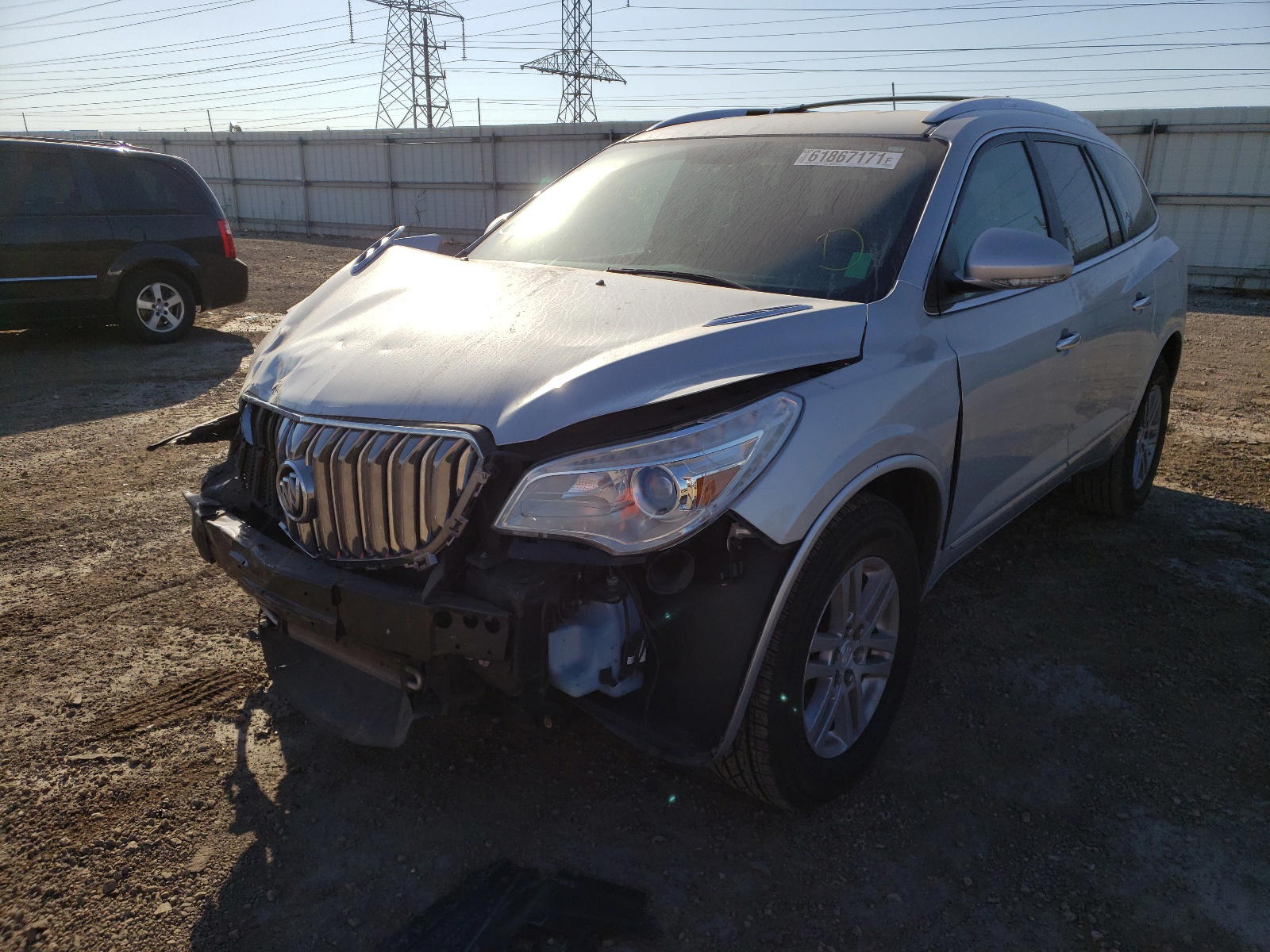 Photo 2 from auction – 2014 BUICK ENCLAVE with VIN 5GAKRAKD2EJ186373