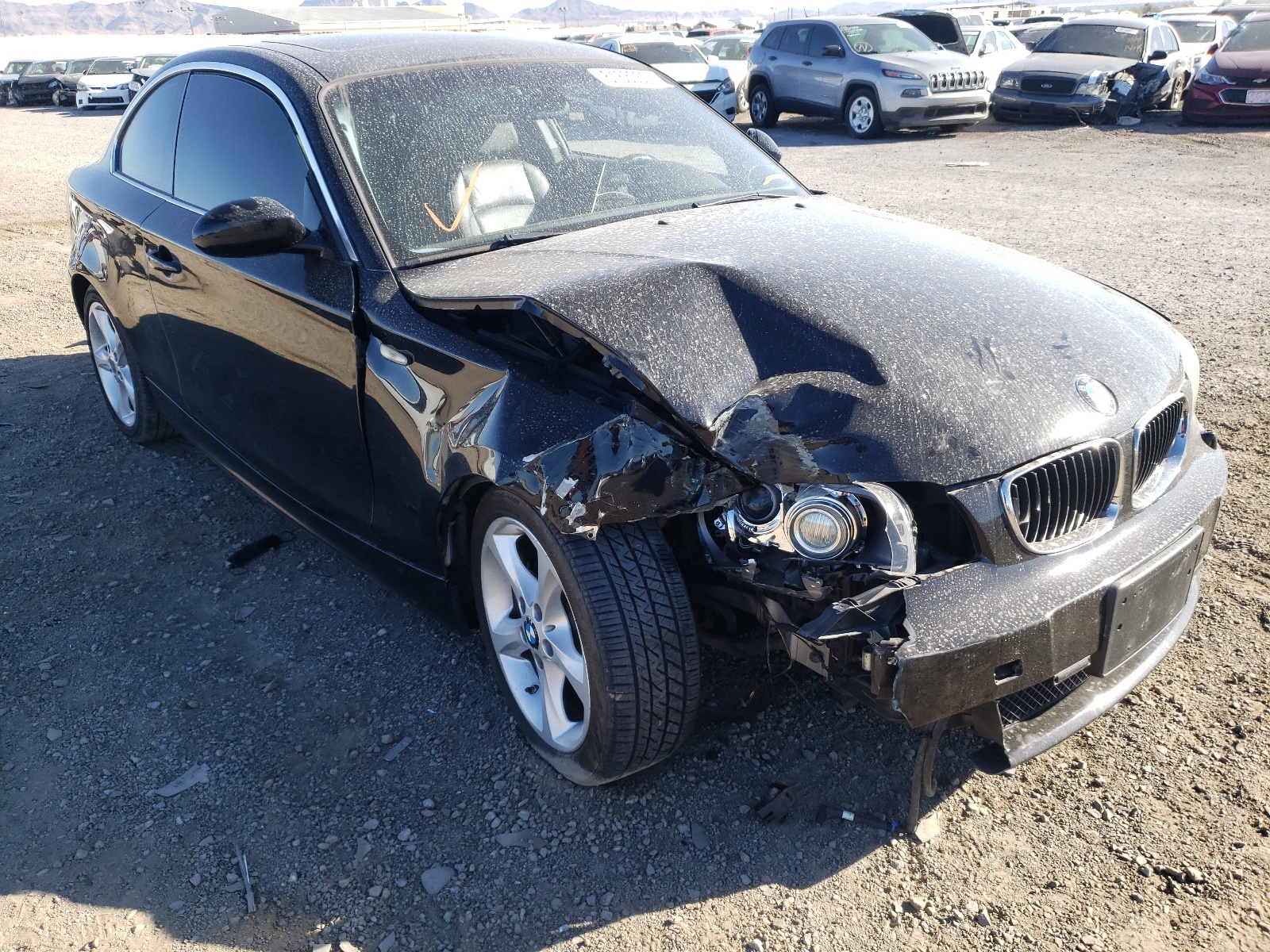 BMW 128 I 2009 with VIN WBAUP73599VK74663 - Photo from auction