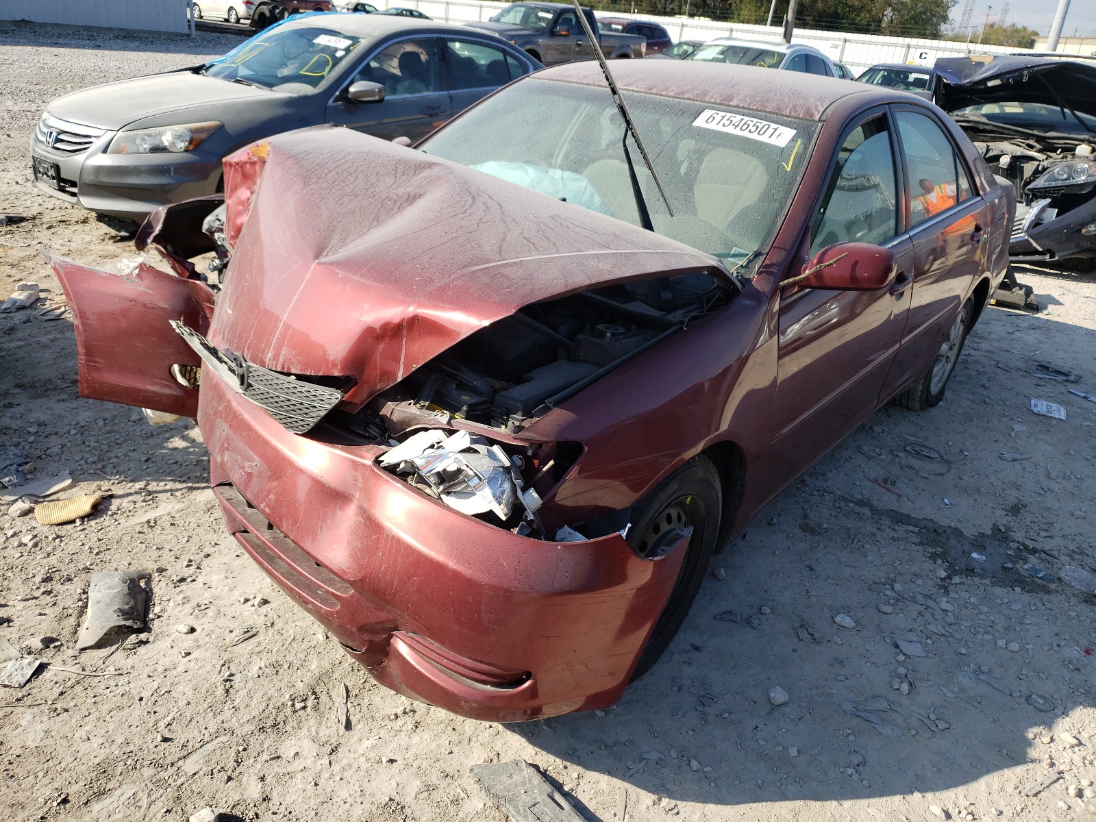 Photo 2 from auction – 2002 TOYOTA CAMRY LE with VIN 4T1BE32K72U107354