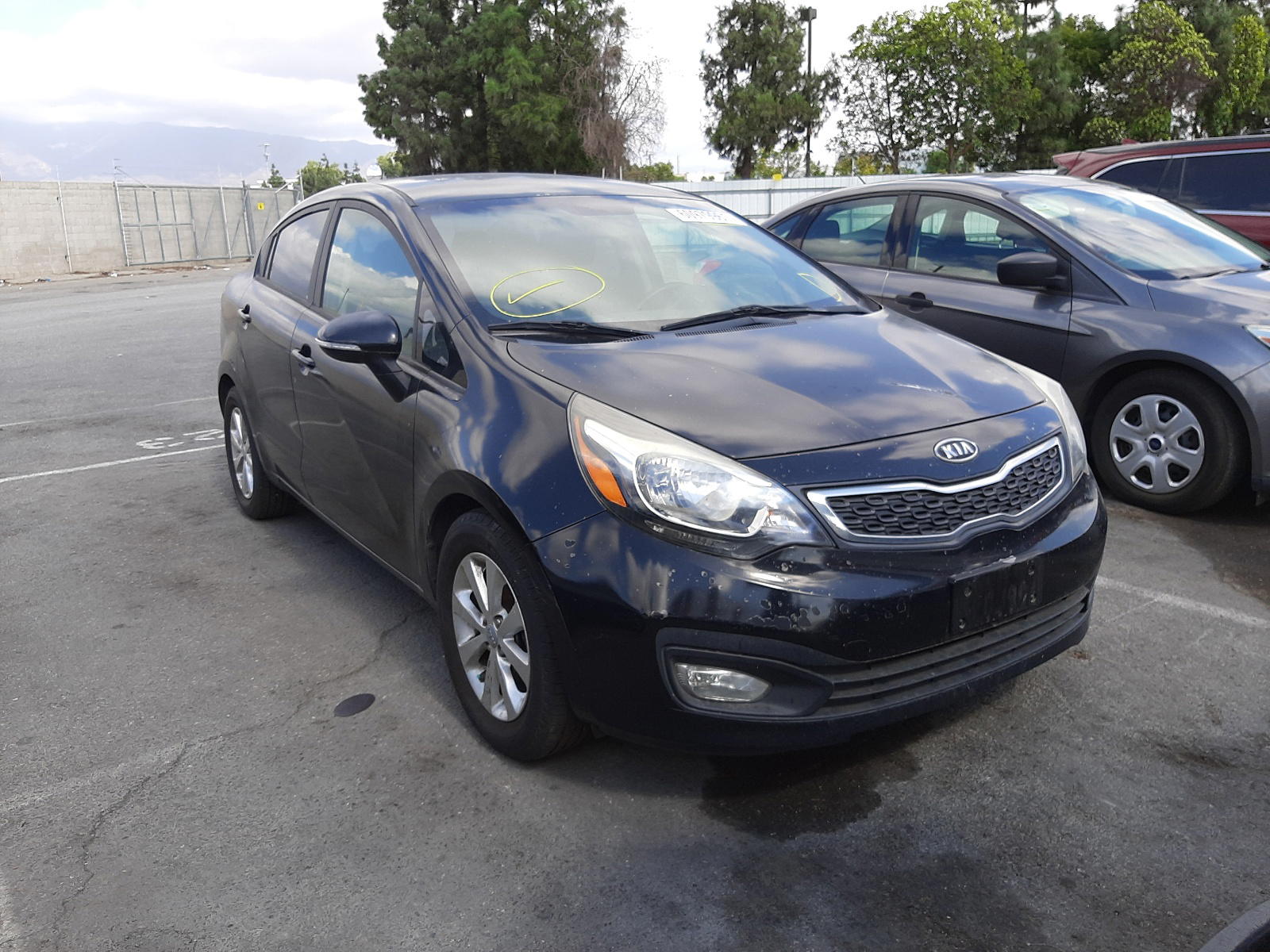 Photo 9 from auction – 2012 KIA RIO EX with VIN KNADN4A33C6044253