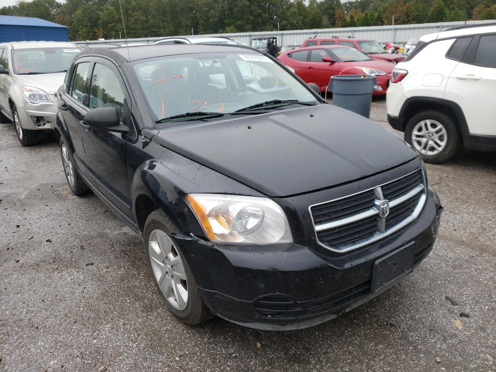 DODGE CALIBER SX 2007 with VIN 1B3HB48B97D343842 - Photo from auction