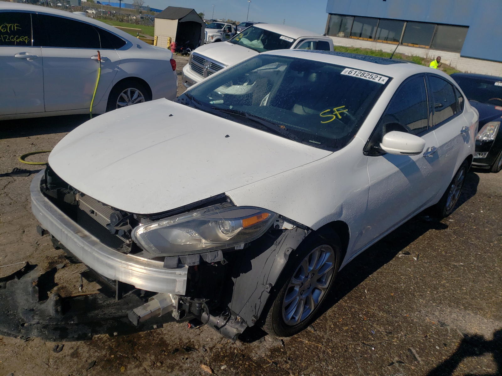 Photo 2 from auction – 2014 DODGE DART LIMIT with VIN 1C3CDFCBXED883580