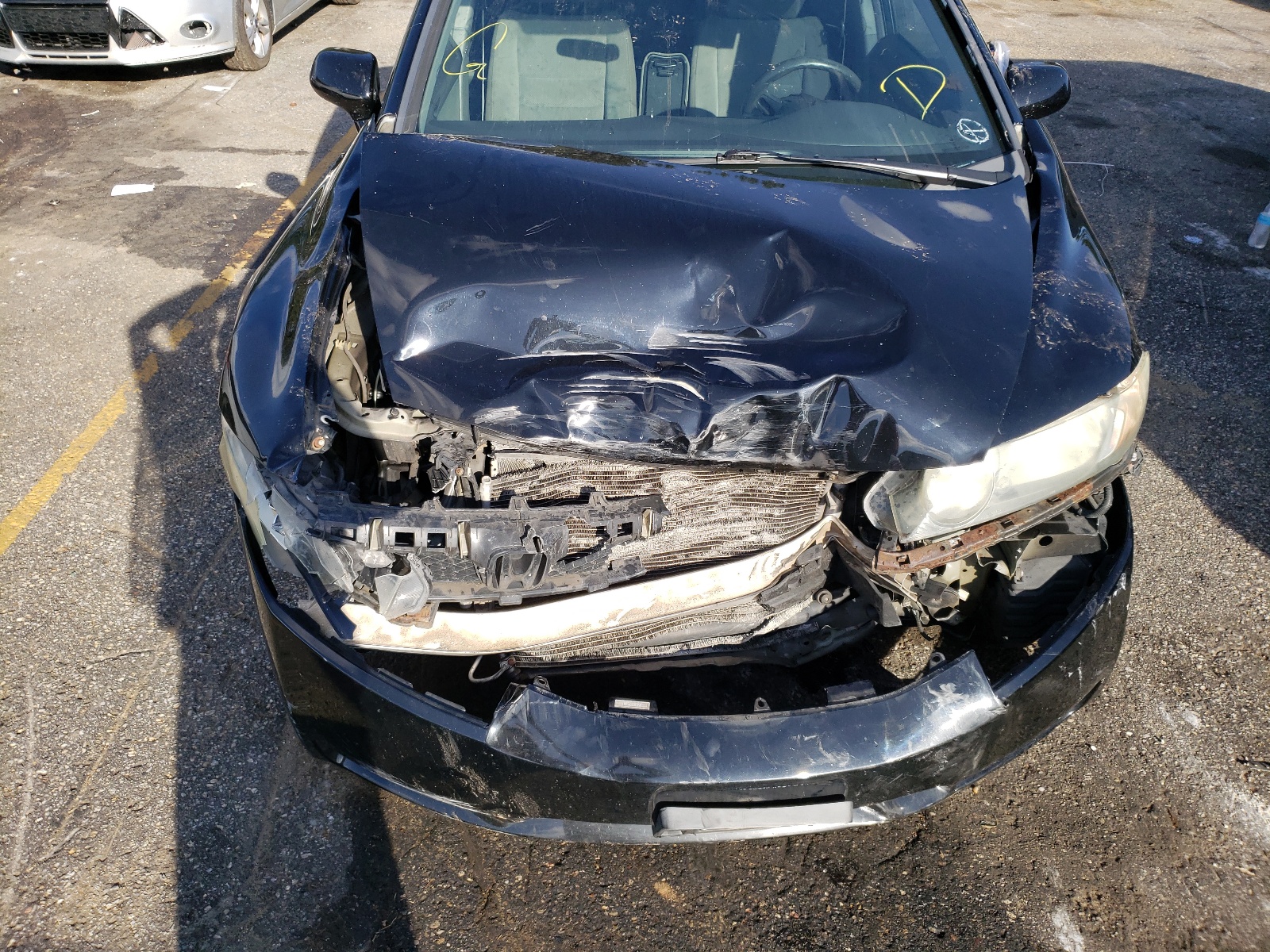 Photo 9 from auction – 2009 HONDA CIVIC LX with VIN 19XFA16579E049104