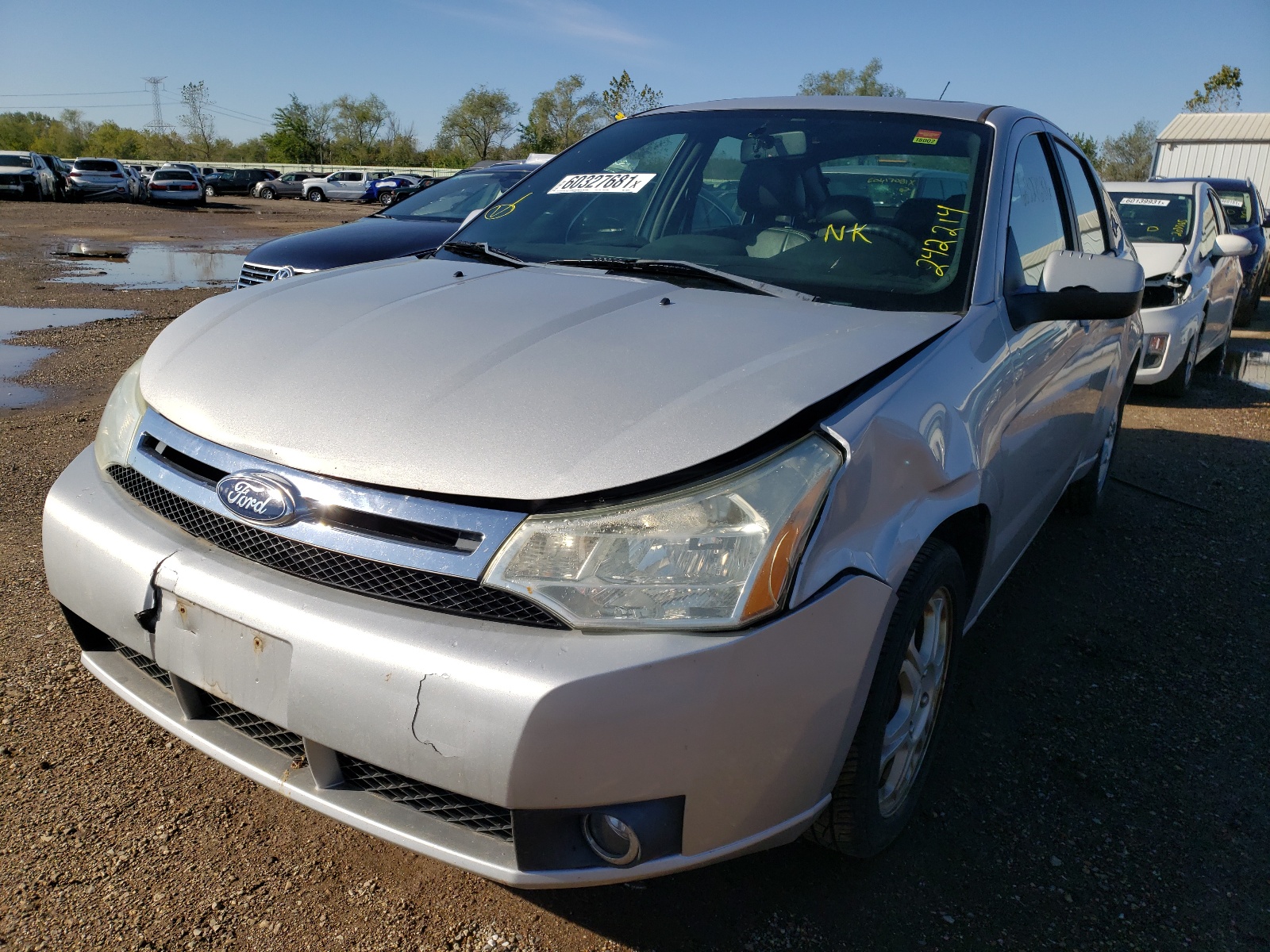 Photo 2 from auction – 2009 FORD FOCUS SES with VIN 1FAHP36N69W242214