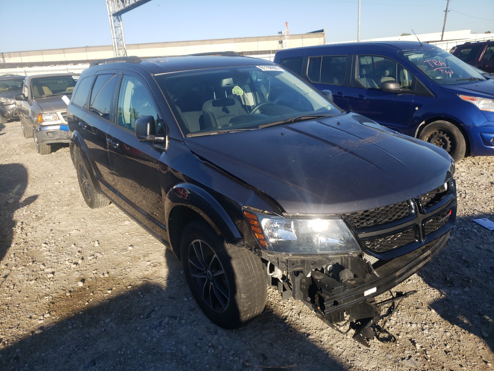 Photo 1 from auction – 2018 DODGE JOURNEY SE with VIN 3C4PDCAB1JT427146
